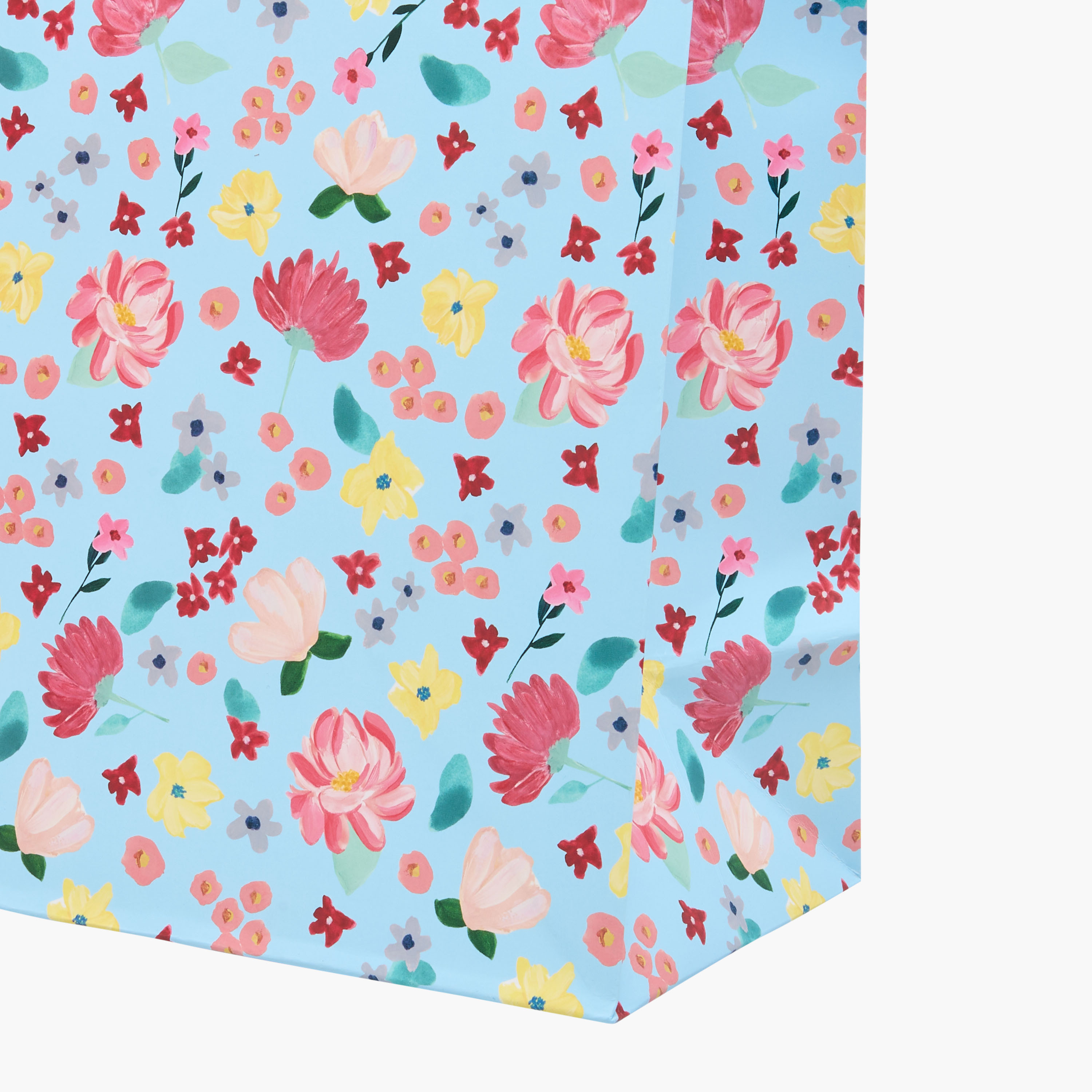 Eurowrap Floral Print Gift Bag - 27x0.4x33 cms-household-giftingaccessories-giftings-image-4