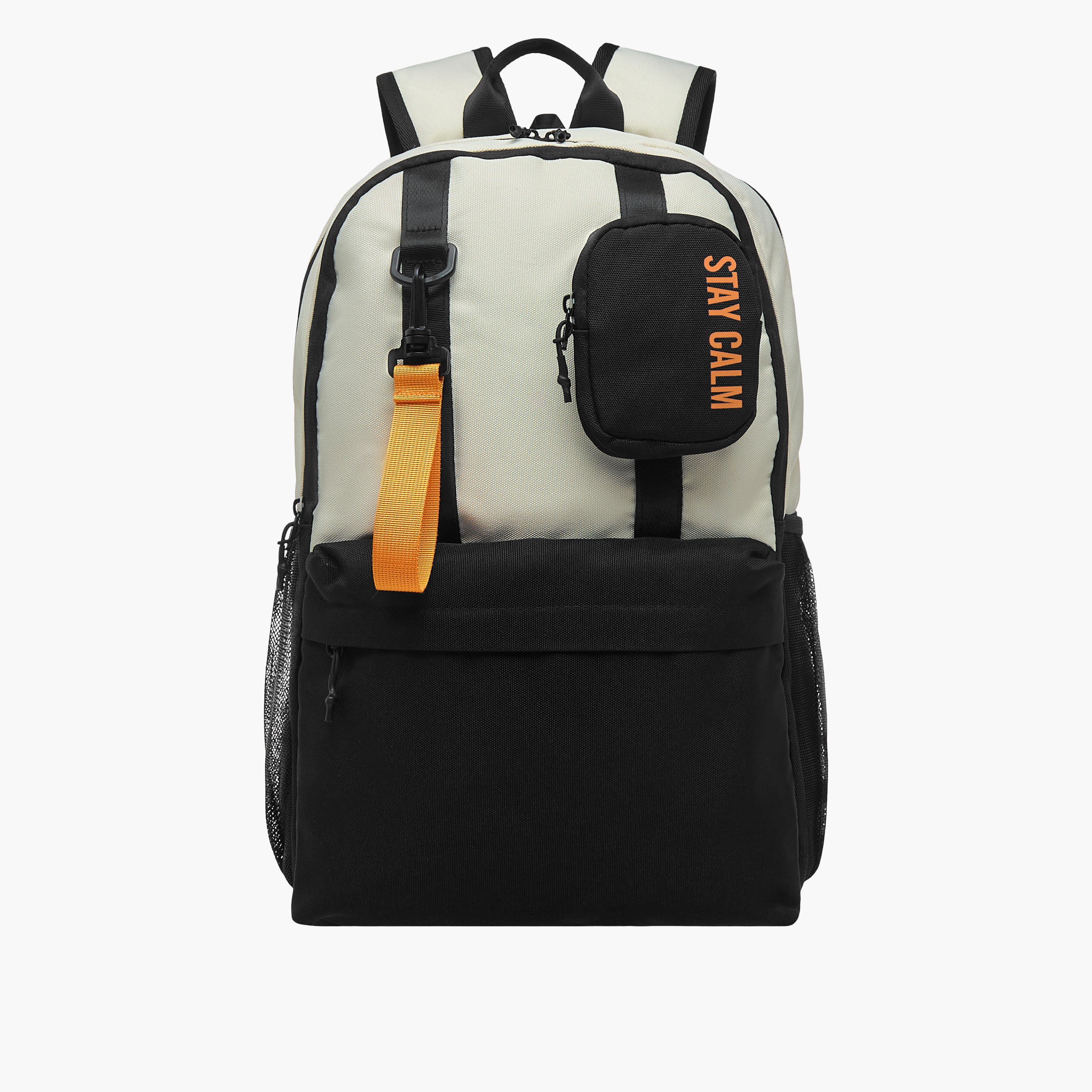 Royal Sac Slogan Print 18-inch Backpack with Adjustable Straps and Zip Closure - 45x29x14 cms-school-bagsandbackpacks-backpacks-image-1