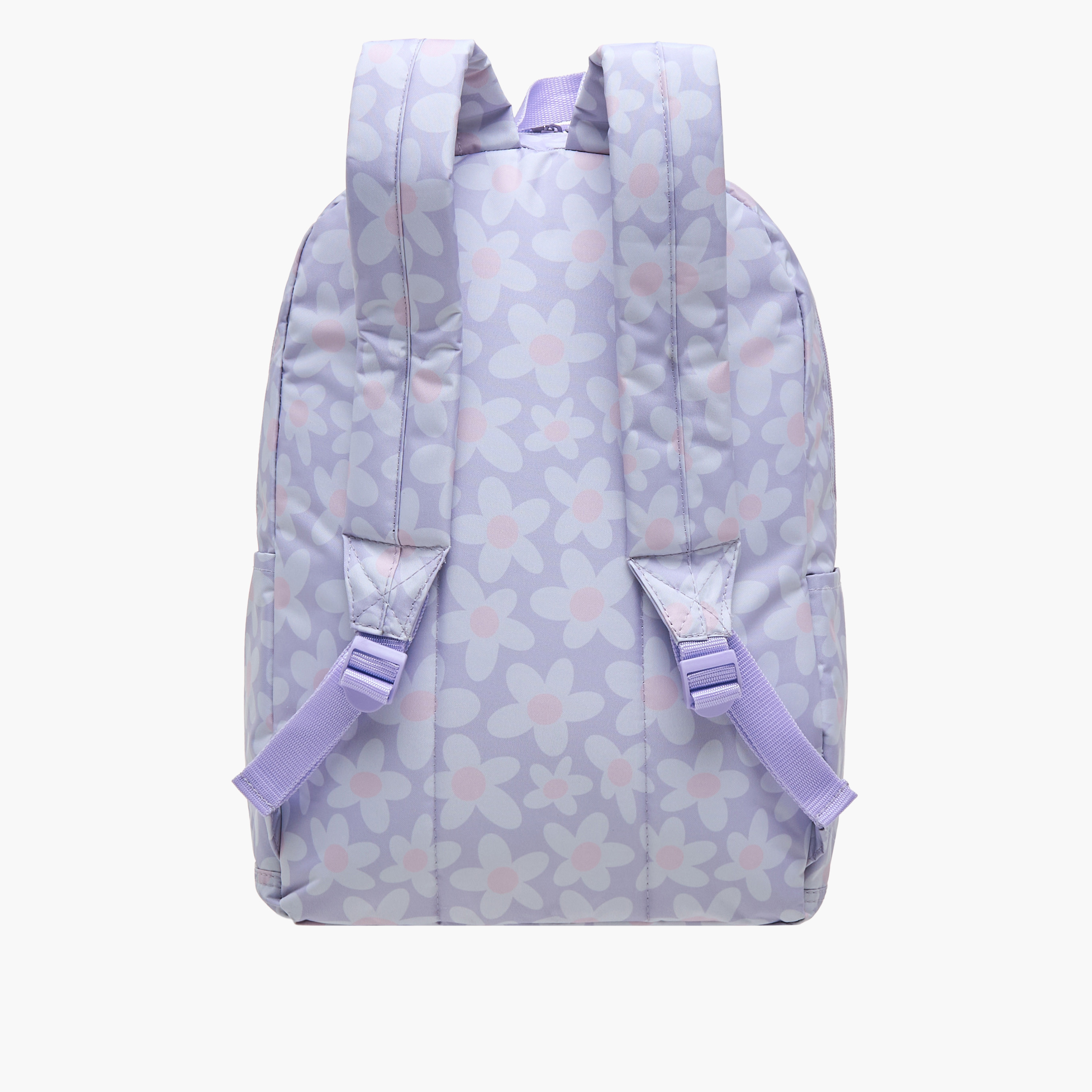 Royal Sac Floral Print 17-inch Backpack with Shoulder Straps - 43x33x16 cms-school-bagsandbackpacks-sets-image-5