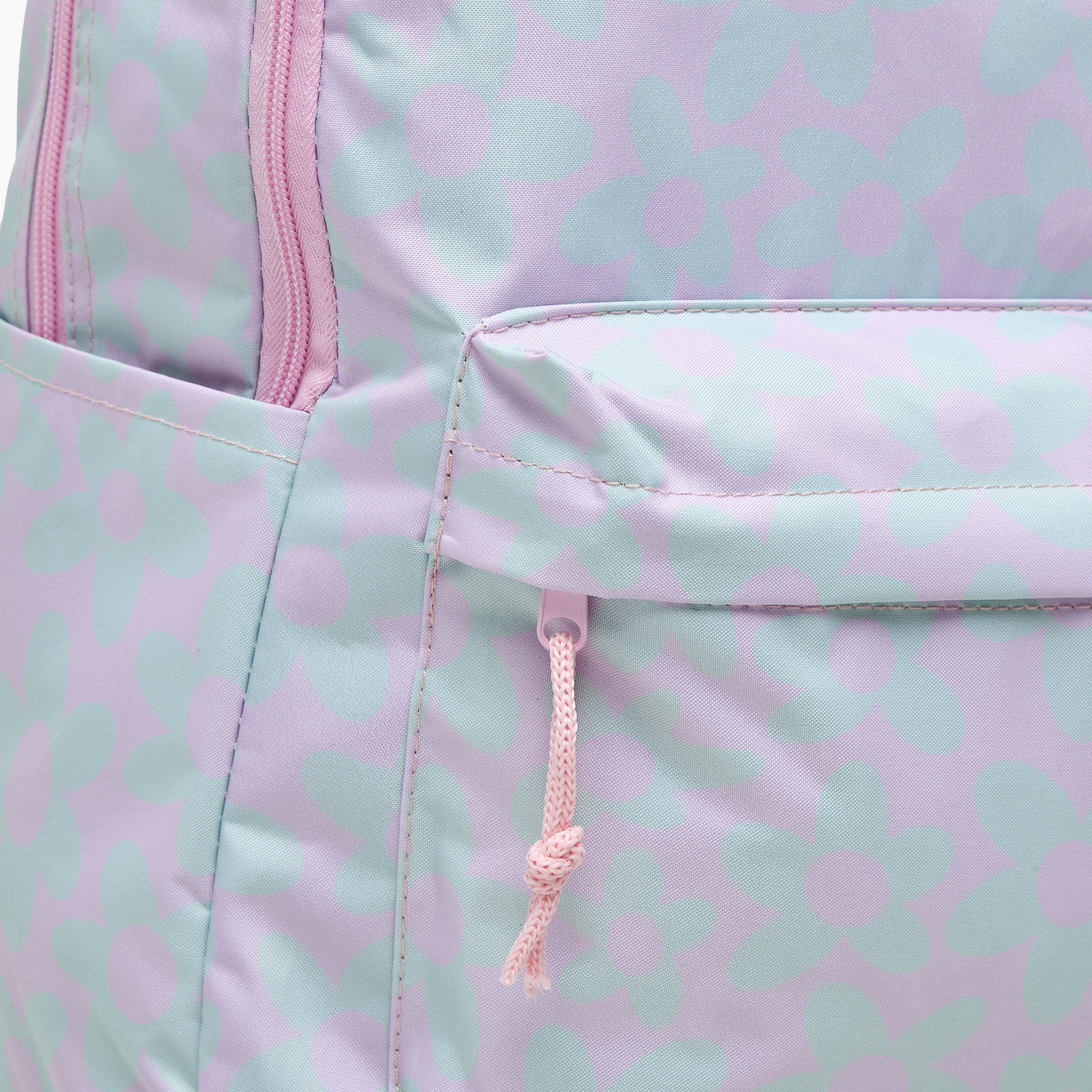 Royal Sac Floral Print Backpack with Pencil Case - 43x33x16 cms-school-bagsandbackpacks-sets-image-4