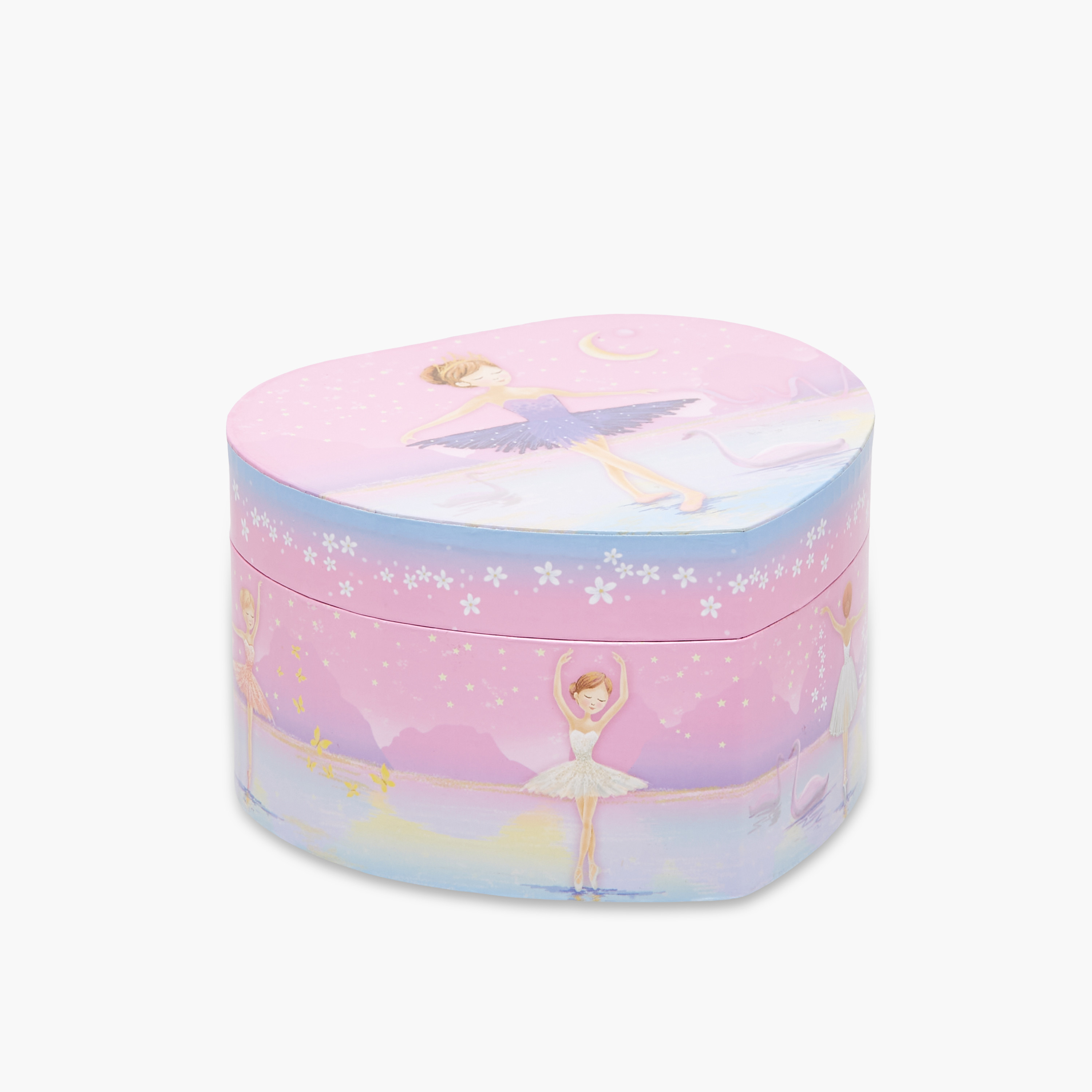 Ballerina Print Musical Jewellery Box - 15x11x9 cms-women-watchesandjewellery-jewellery-storage-image-1