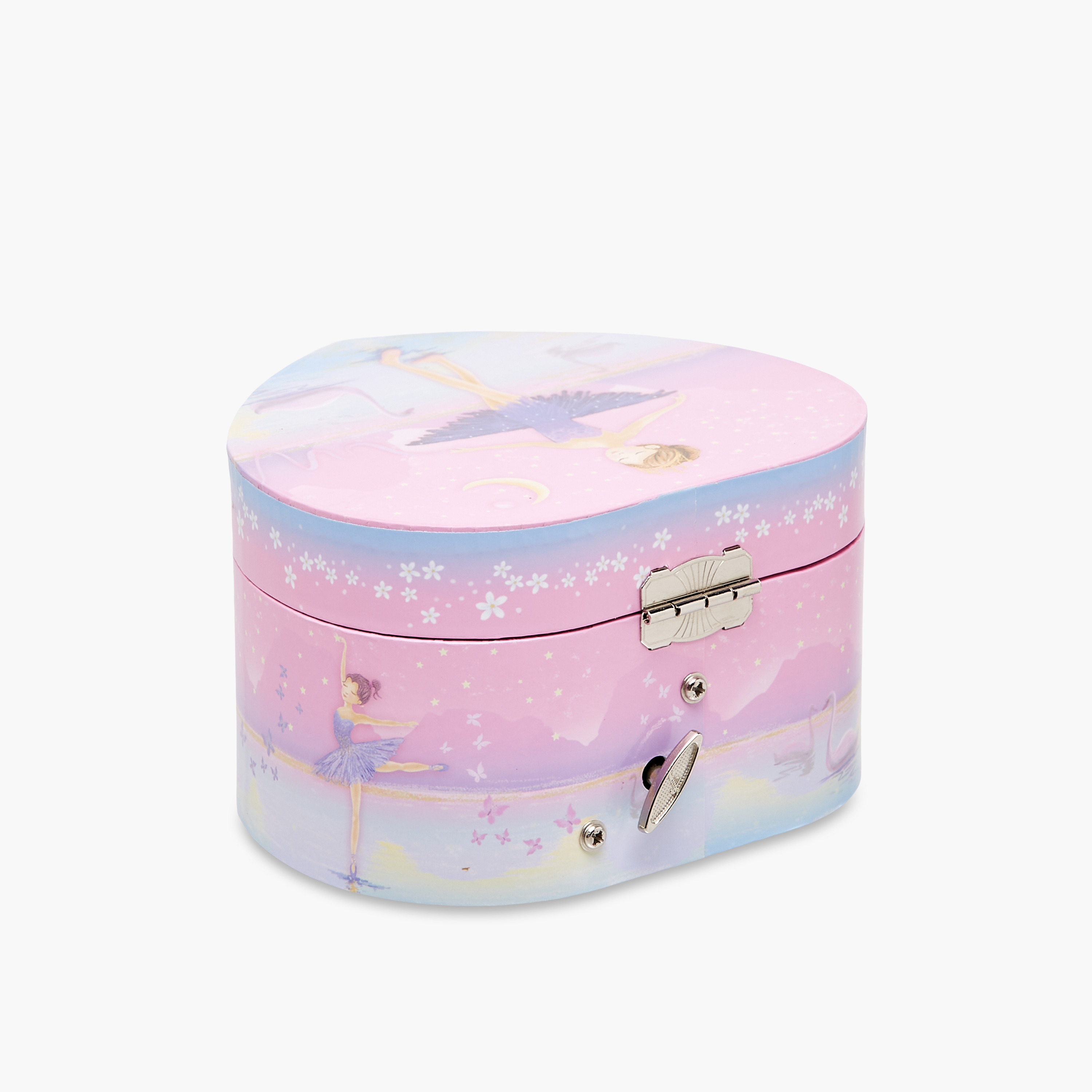Ballerina Print Musical Jewellery Box - 15x11x9 cms-women-watchesandjewellery-jewellery-storage-image-3