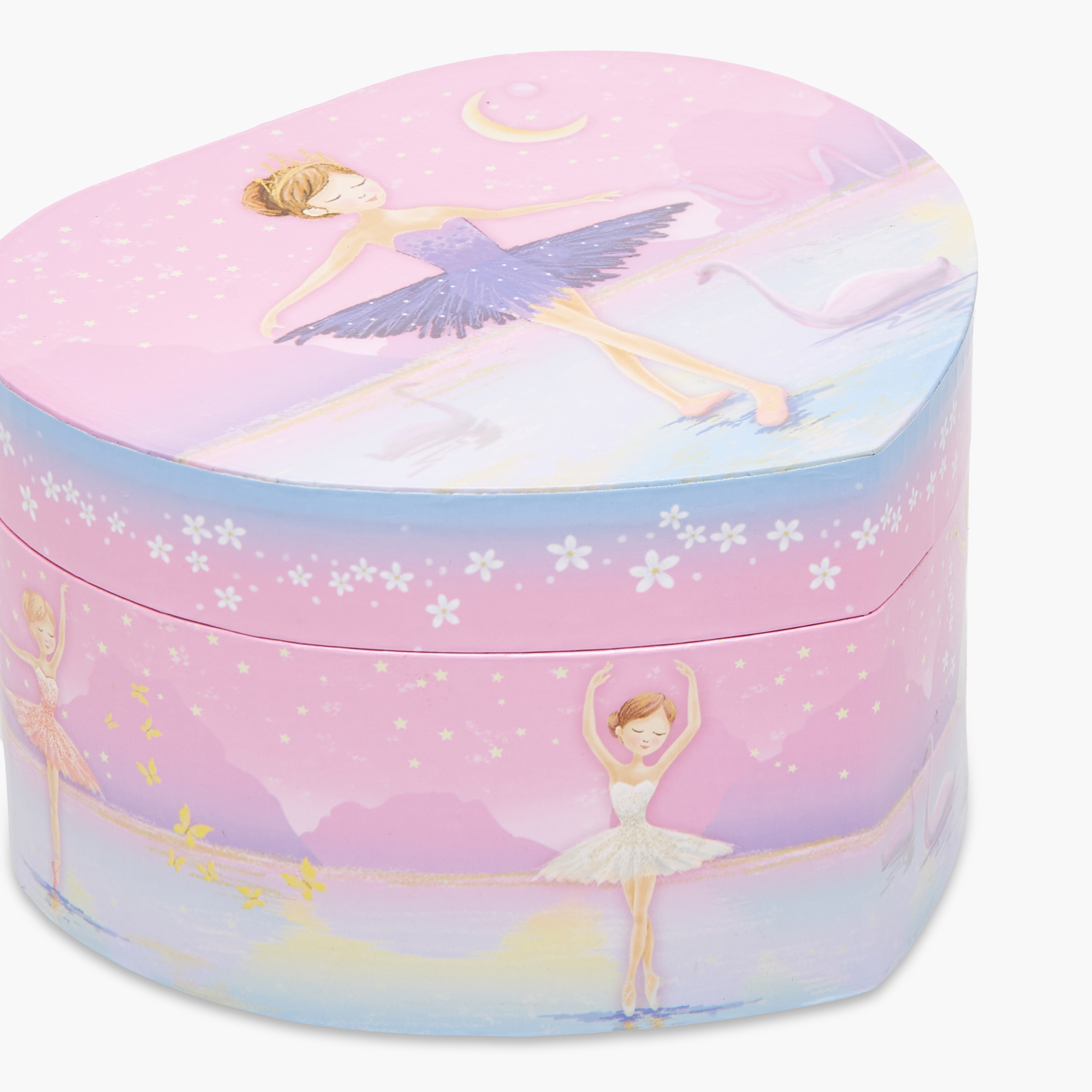 Ballerina Print Musical Jewellery Box - 15x11x9 cms-women-watchesandjewellery-jewellery-storage-image-4
