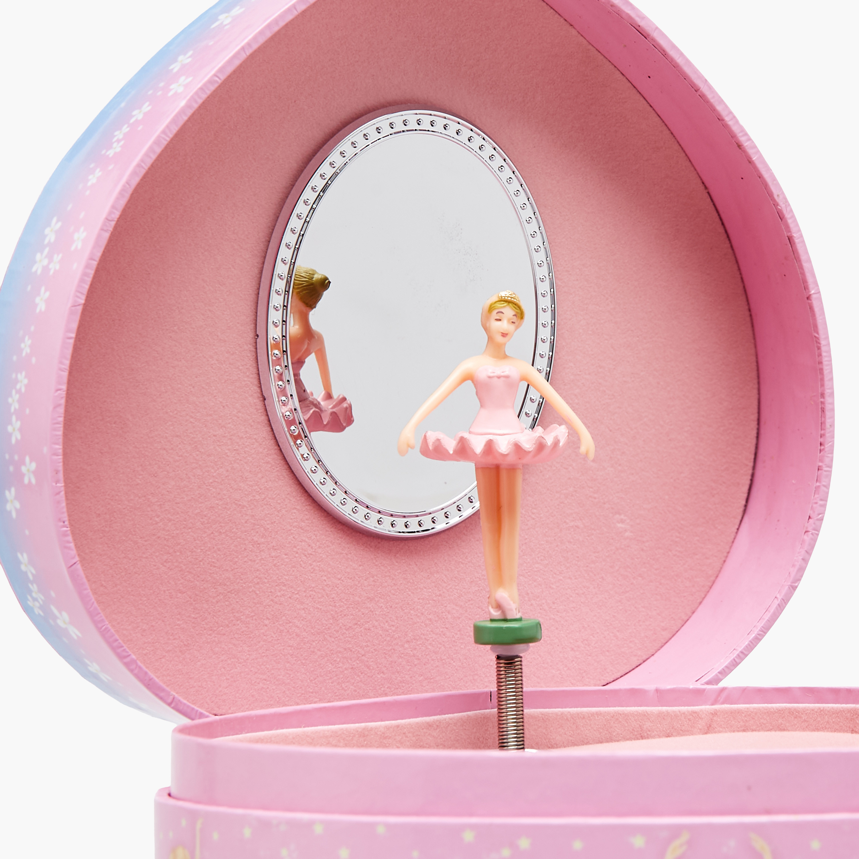 Ballerina Print Musical Jewellery Box - 15x11x9 cms-women-watchesandjewellery-jewellery-storage-image-5