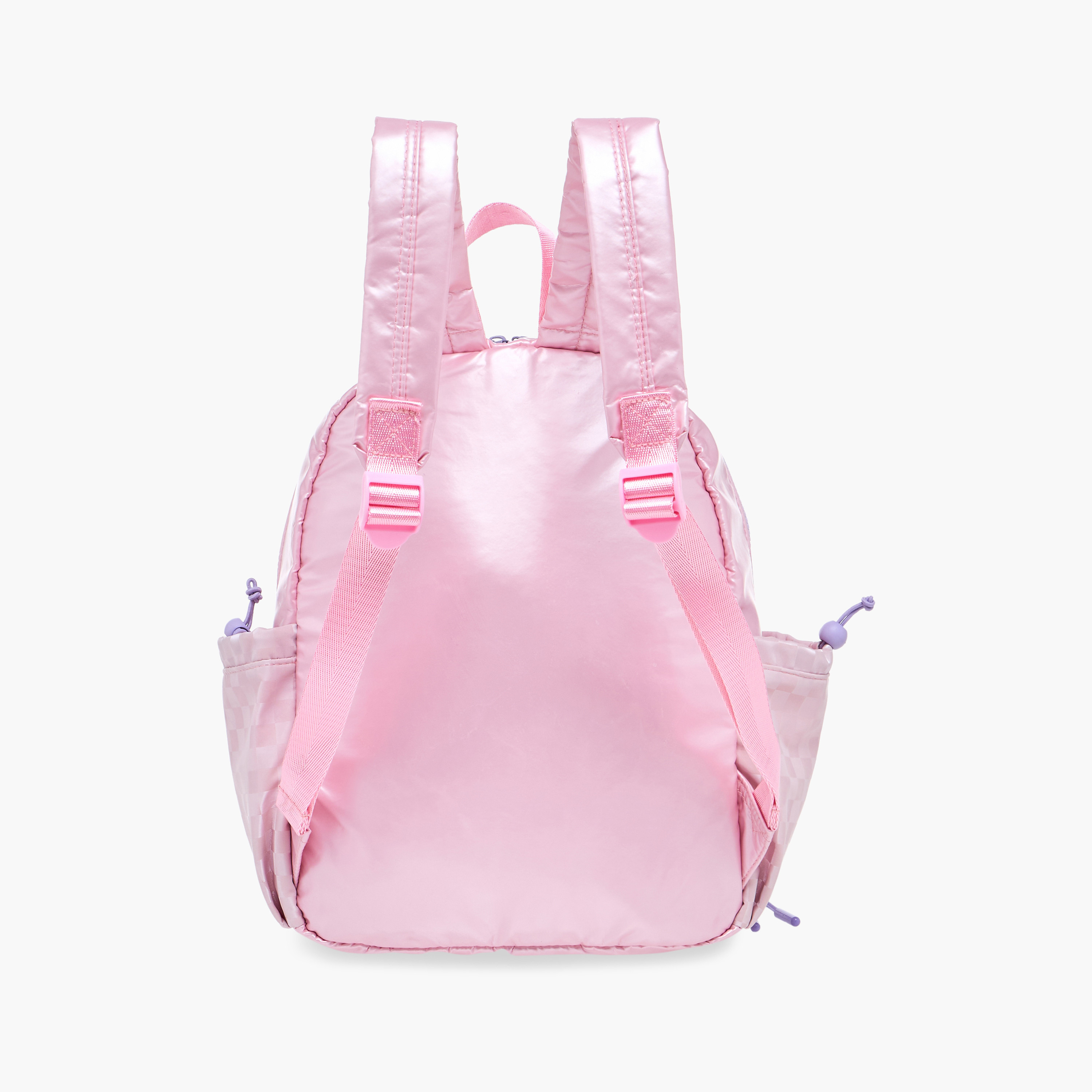 شنطة ظهر بزينة فراشة وحمالات قابلة للتعديل وسحاب إغلاق من آيكون - 33x25x11 سم-school-bagsandbackpacks-backpacks-image-4