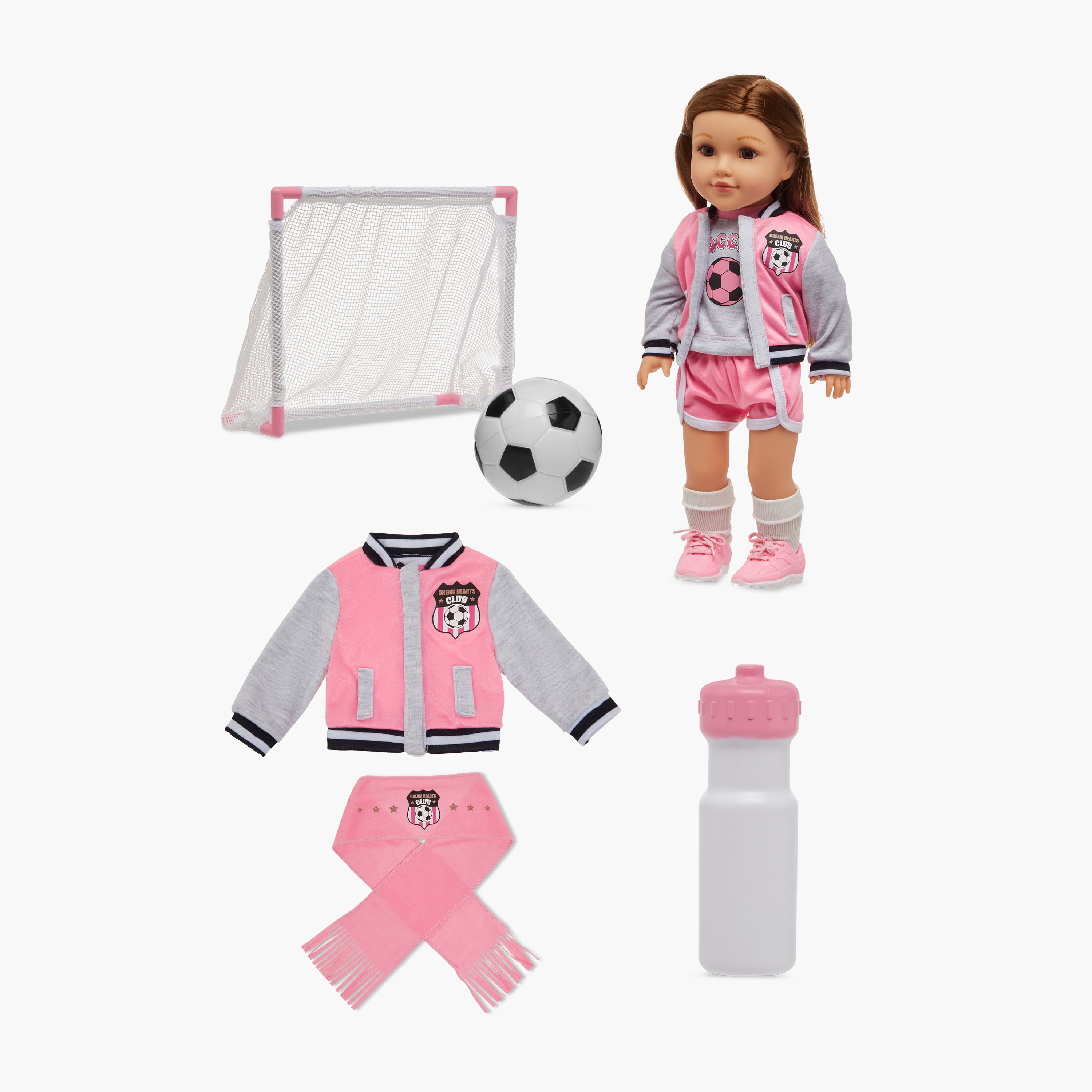 Lotus Dream Hearts Doll with Soccer Set - 18 inch-toys-dollsandplaysets-dolls-image-1