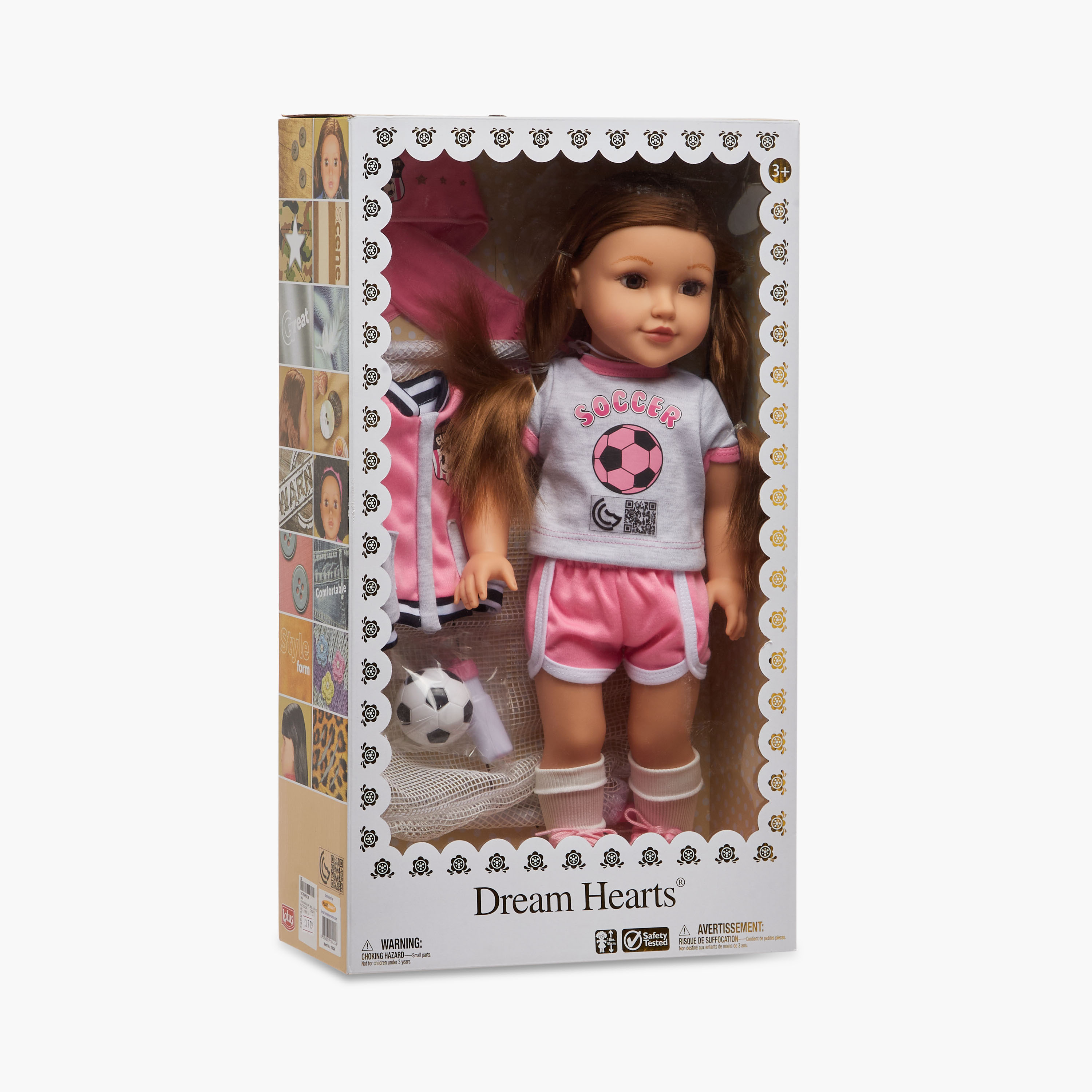 Lotus Dream Hearts Doll with Soccer Set - 18 inch-toys-dollsandplaysets-dolls-image-12