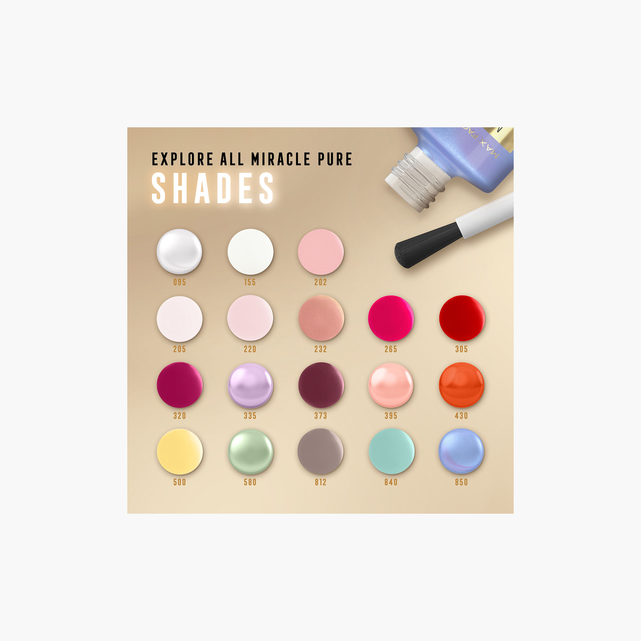 ملمع أظافر ميراكل بيور من ماكس فاكتور-beautyandpersonalcare-makeup-nails-nailpolishes-image-16