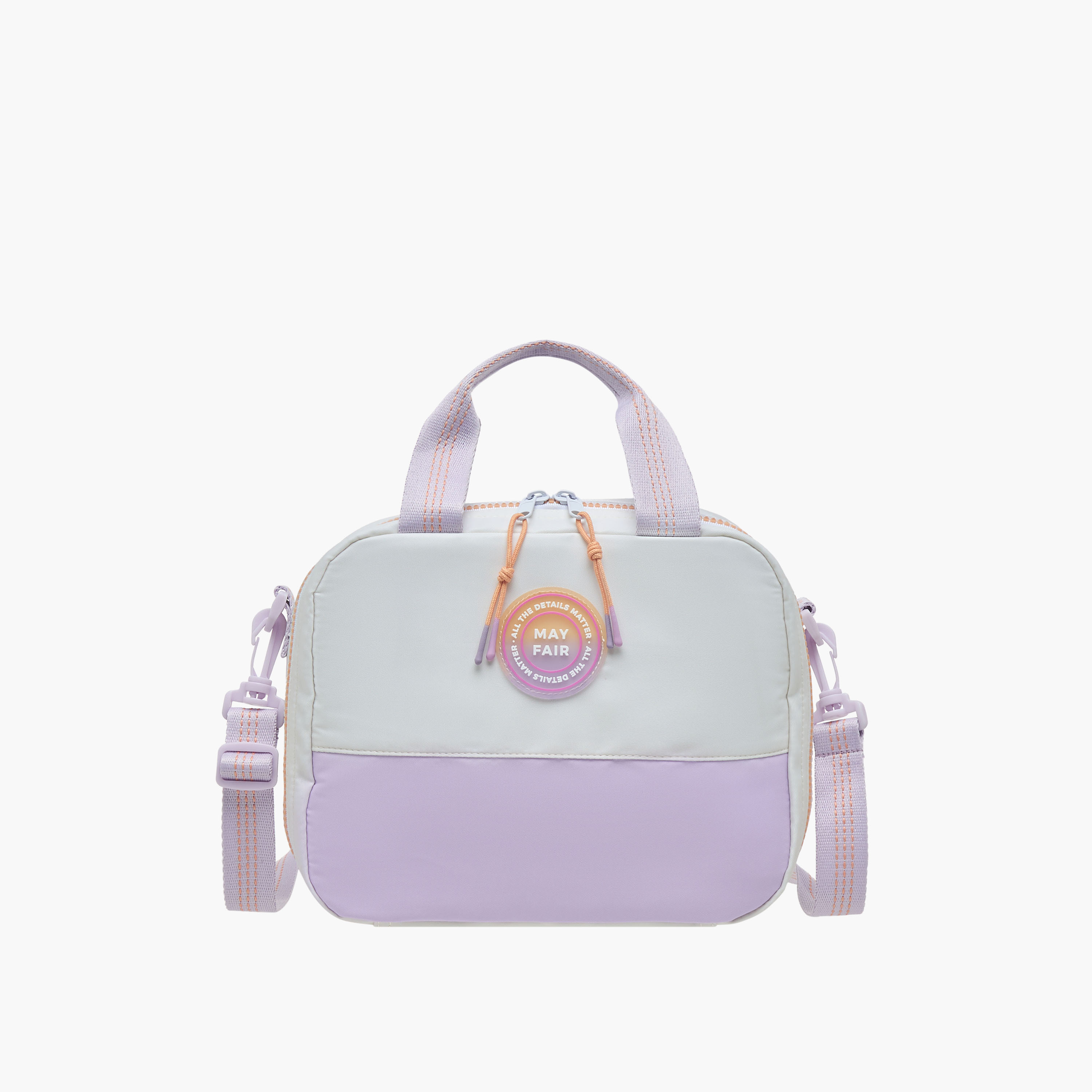 شنطة غداء سادة بسحّاب إغلاق مع حزام قابل للفصل من ماست-school-lunchessentials-lunchbags-image-1