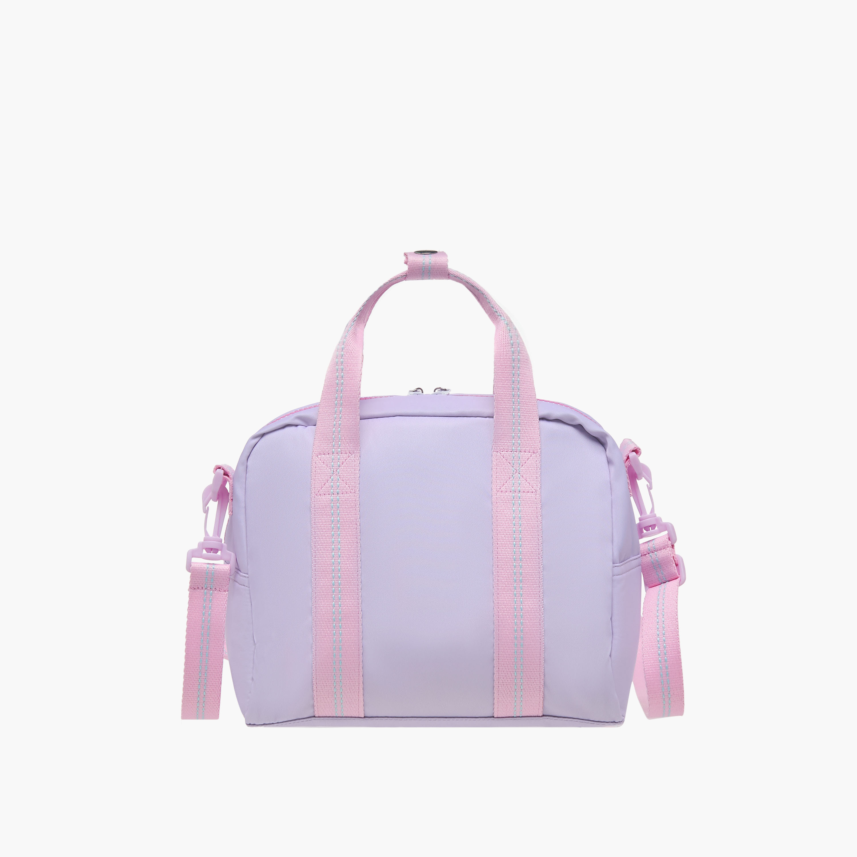 Mayfair Colourblock Lunch Bag with Zip Closure and Detachable Strap-school-lunchessentials-lunchbags-image-3