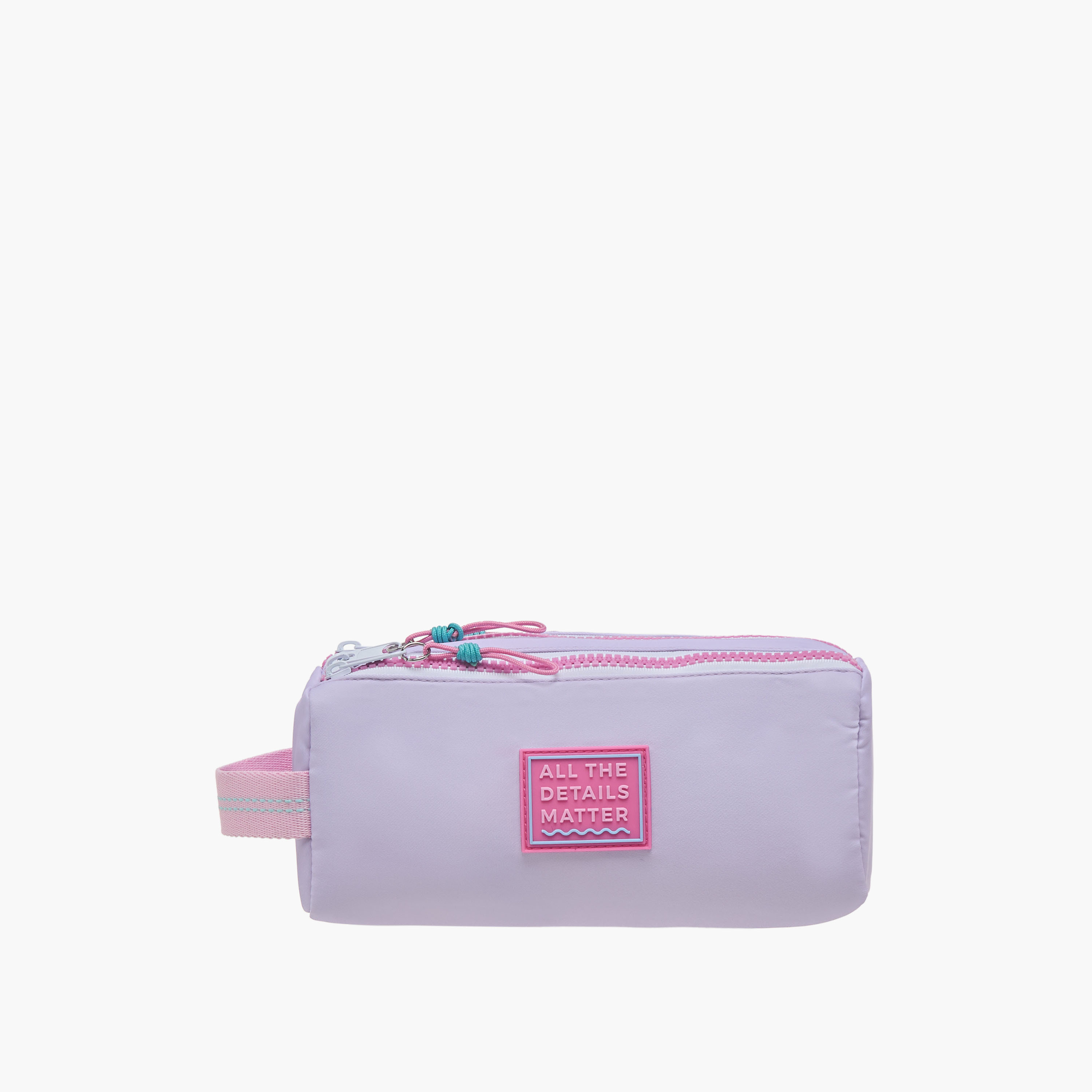 Mayfair Solid Pencil Pouch with Zip Closure-school-stationery-pencilcases-image-1