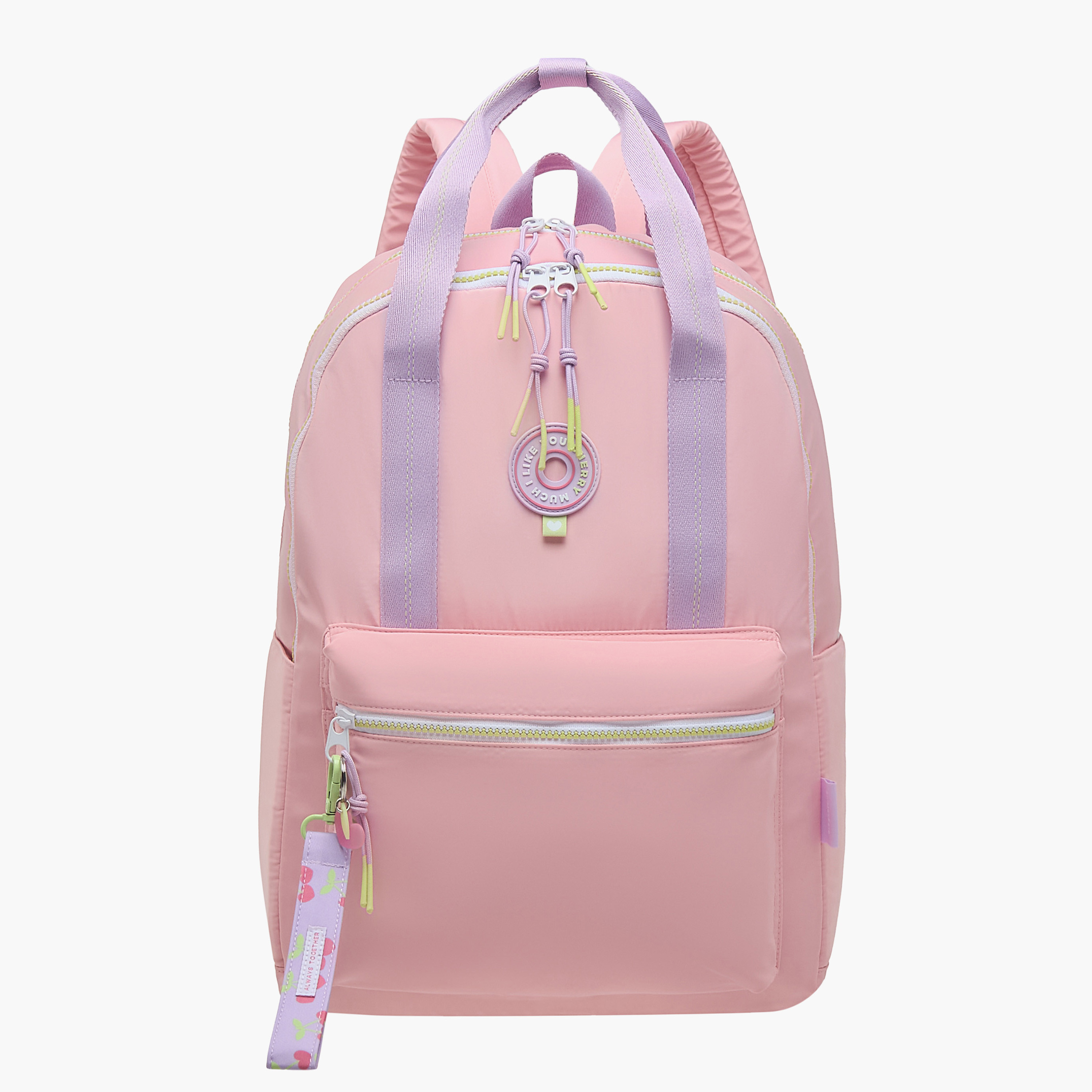 Mayfair Solid Backpack with Zip Closure and Adjustable Straps - 44x31x14 cm-promo_LS20_OMN-image-1