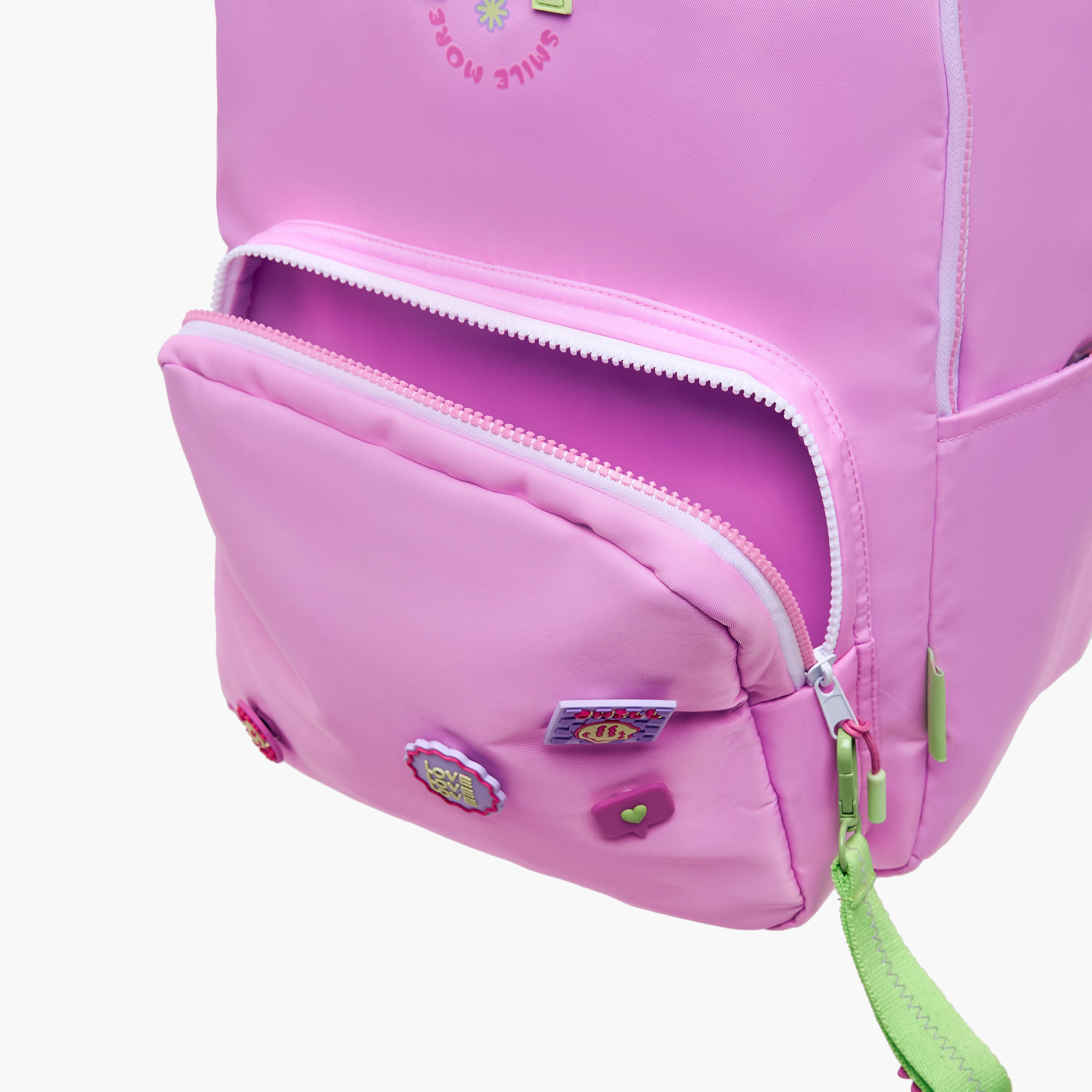 Mayfair Applique Detail Backpack with Zip Closure - 42x30x15 cm-promo_LS20_OMN-image-7