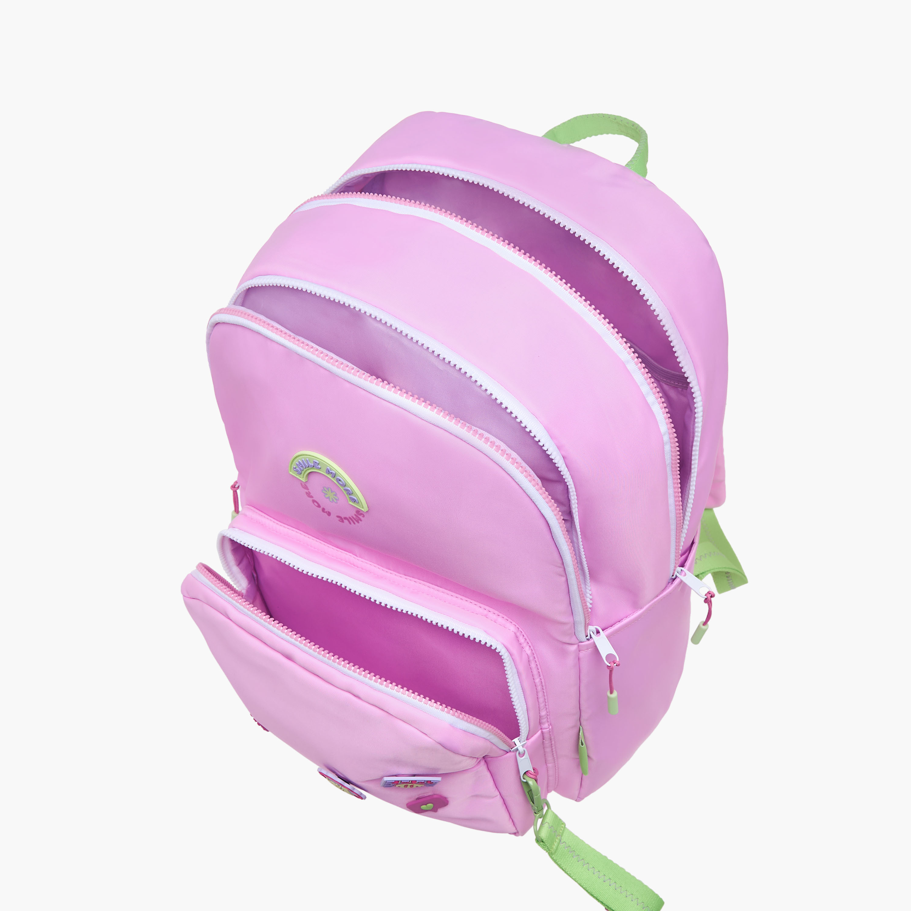 Mayfair Applique Detail Backpack with Zip Closure - 42x30x15 cm-promo_LS20_OMN-image-8