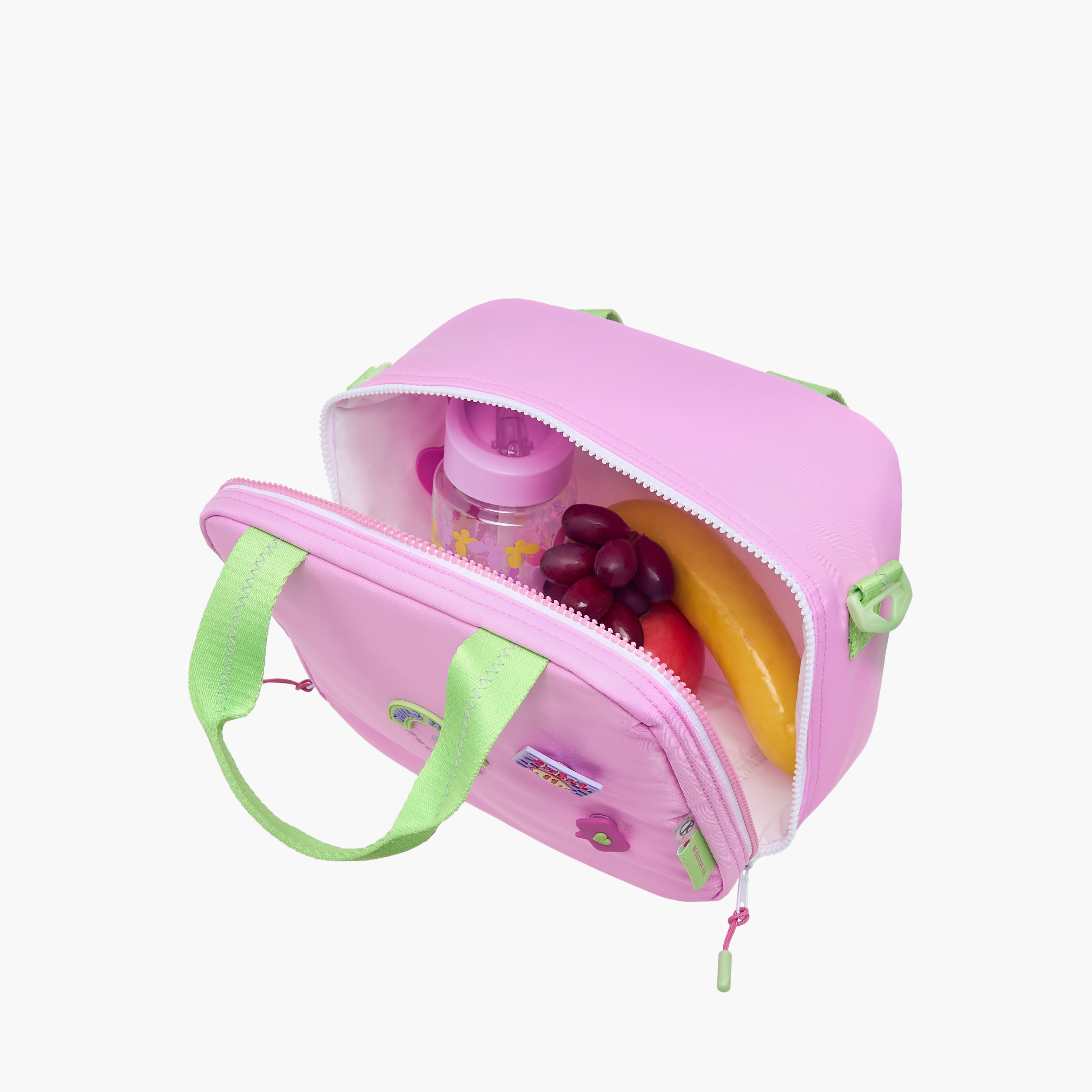 Mayfair Applique Detail Lunch Bag with Zip Closure-school-lunchessentials-lunchbags-image-4