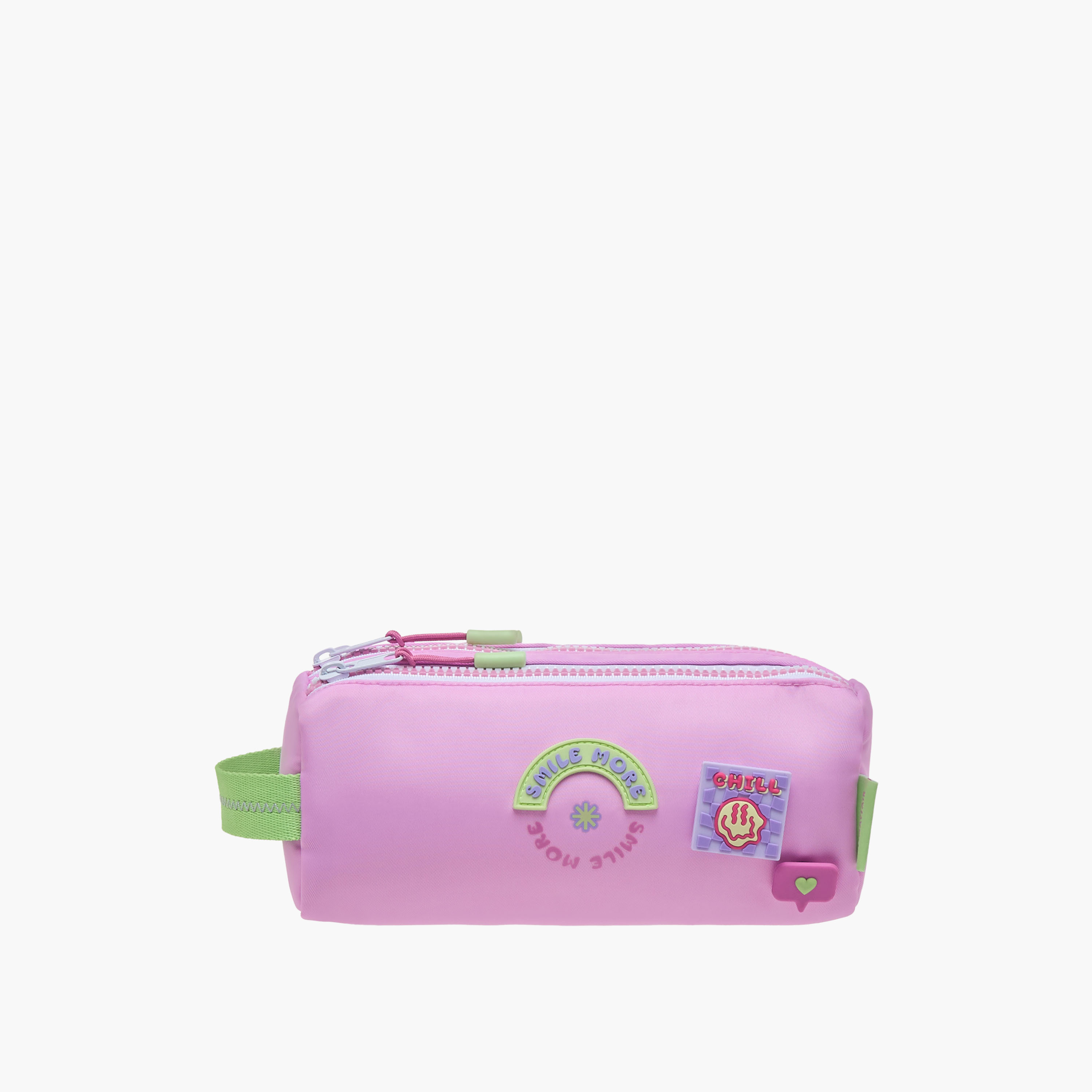 Mayfair Solid Pencil Pouch with Zip Closure-school-stationery-pencilcases-image-1