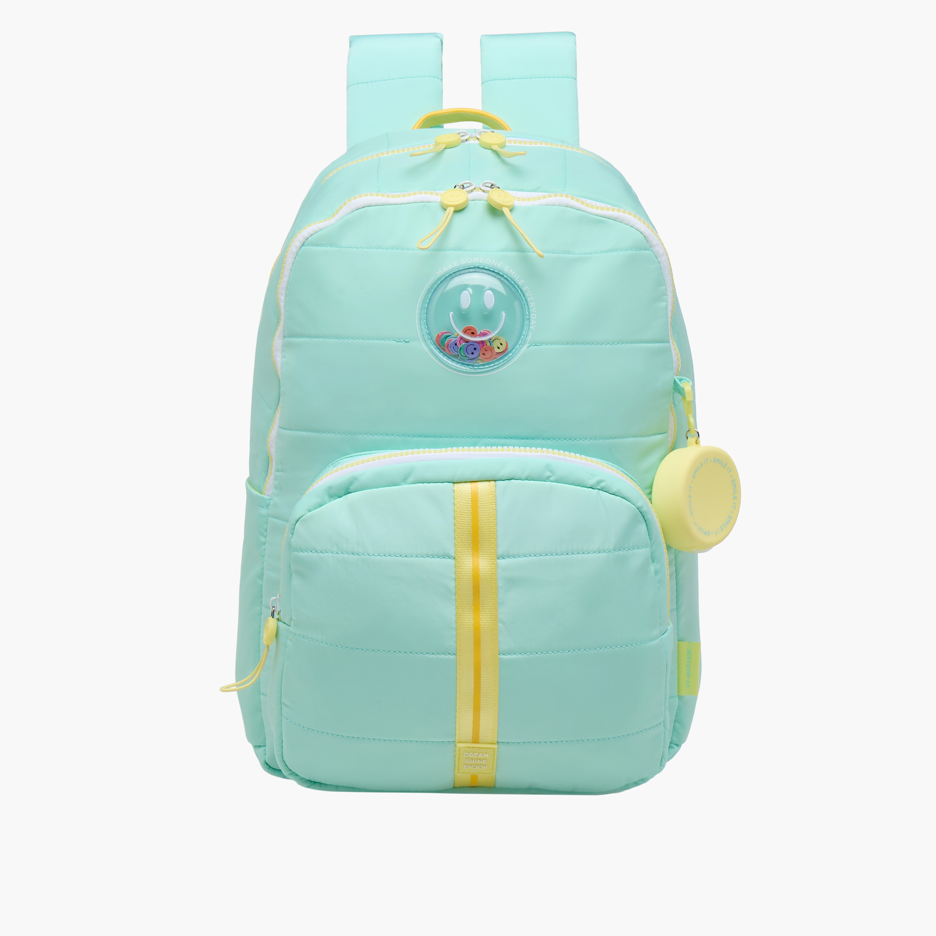 Mayfair Solid Backpack with Adjustable Shoulder Straps and Zip Closure - 42x30x15 cm-school-bagsandbackpacks-backpacks-image-1