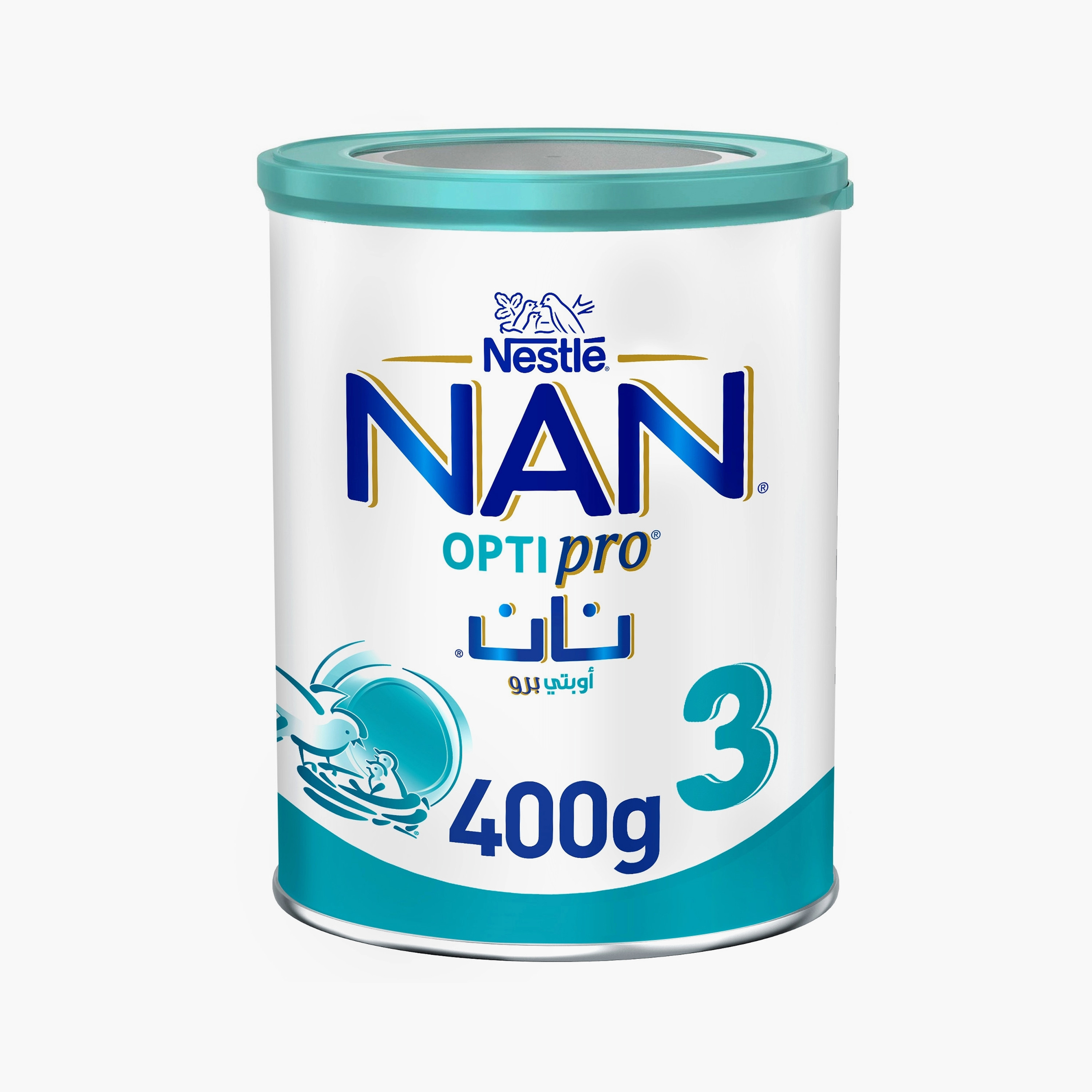 NAN OPTIPRO Stage 3 Growing-Up Milk Power with 2FL & BL Probiotic - 400g - 1-3 Years-baby-feeding-babyfood-image-1
