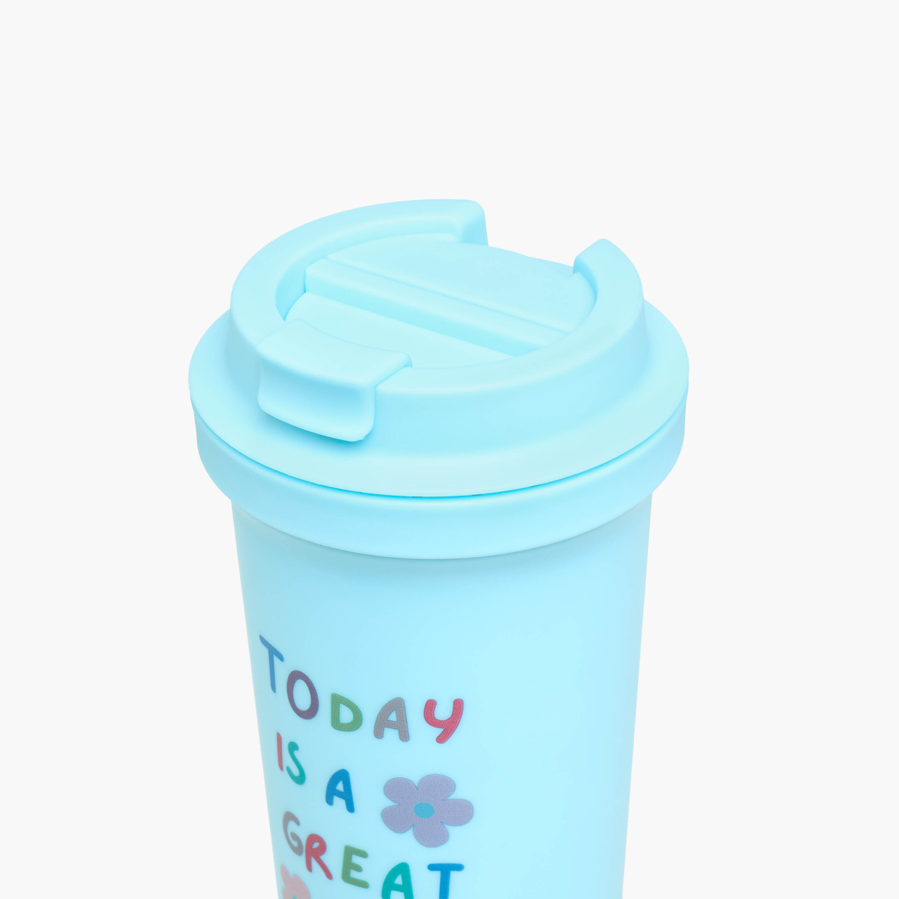 مج سفر بجدار مزدوج وغطاء وطبعات - 410 مل-household-dining-teaandcoffee-travelmugsandsippers-image-3