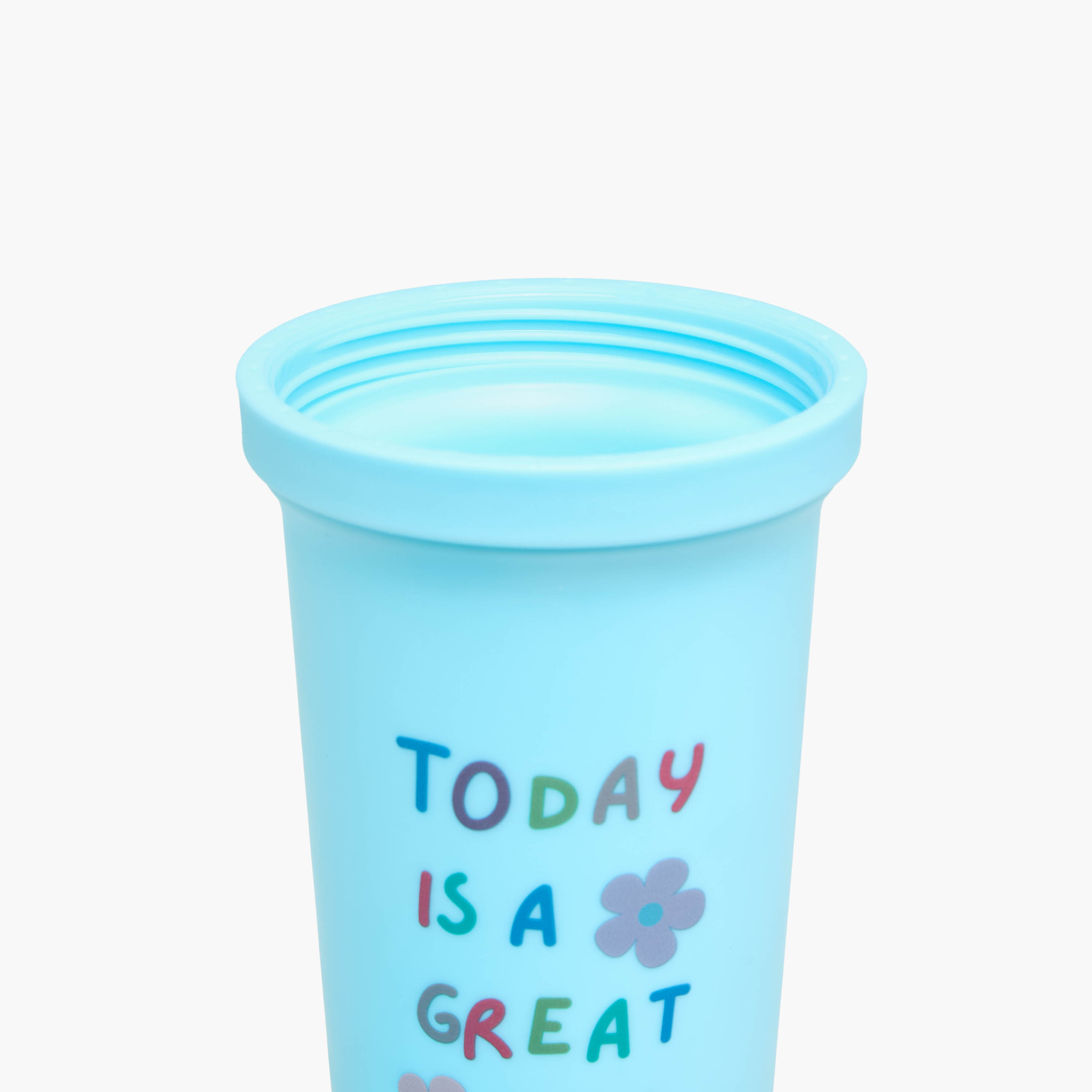 مج سفر بجدار مزدوج وغطاء وطبعات - 410 مل-household-dining-teaandcoffee-travelmugsandsippers-image-1