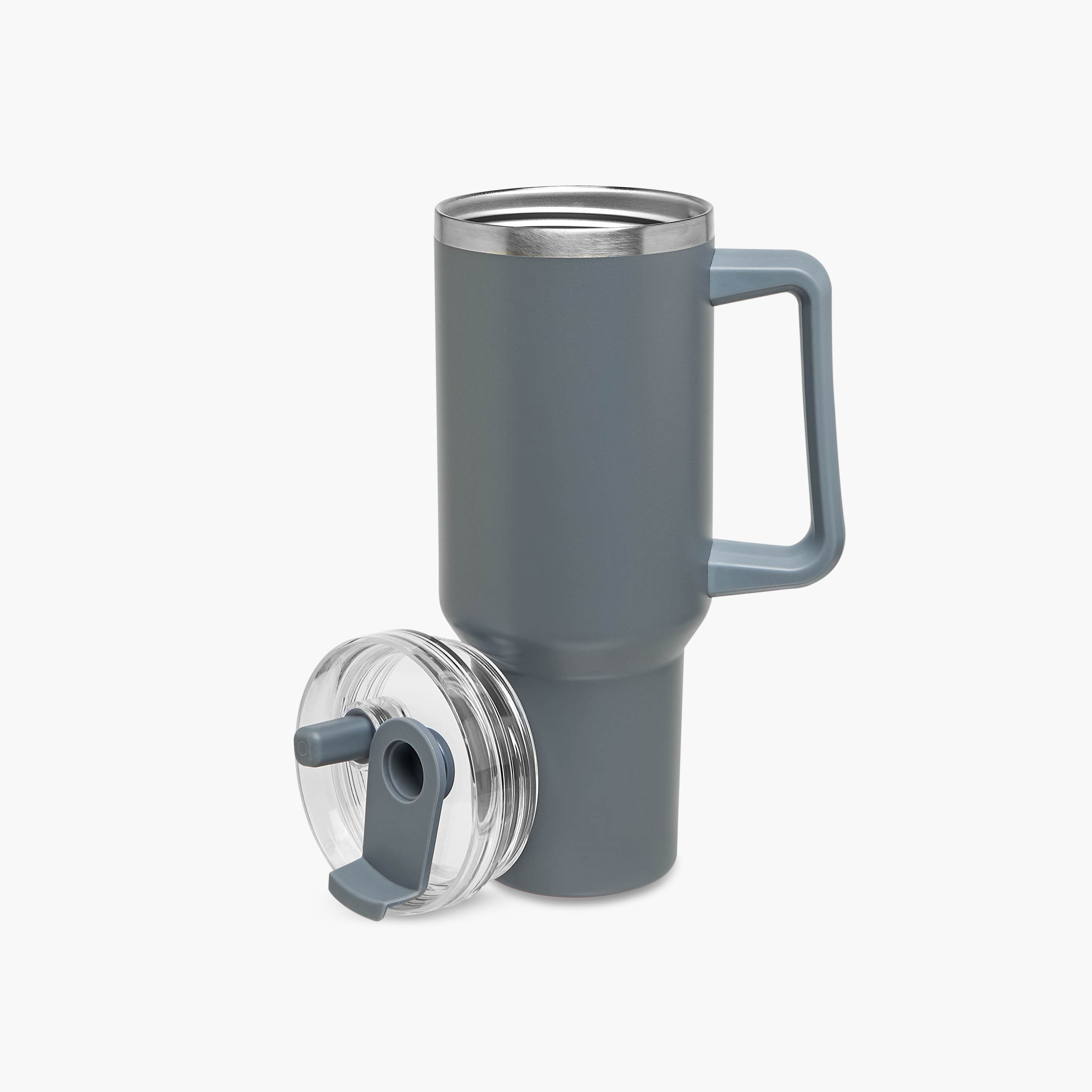 كوب ستانلس ستيل سادة عازل للحرارة بمقبض - 1.2 لتر-school-waterbottles-image-2