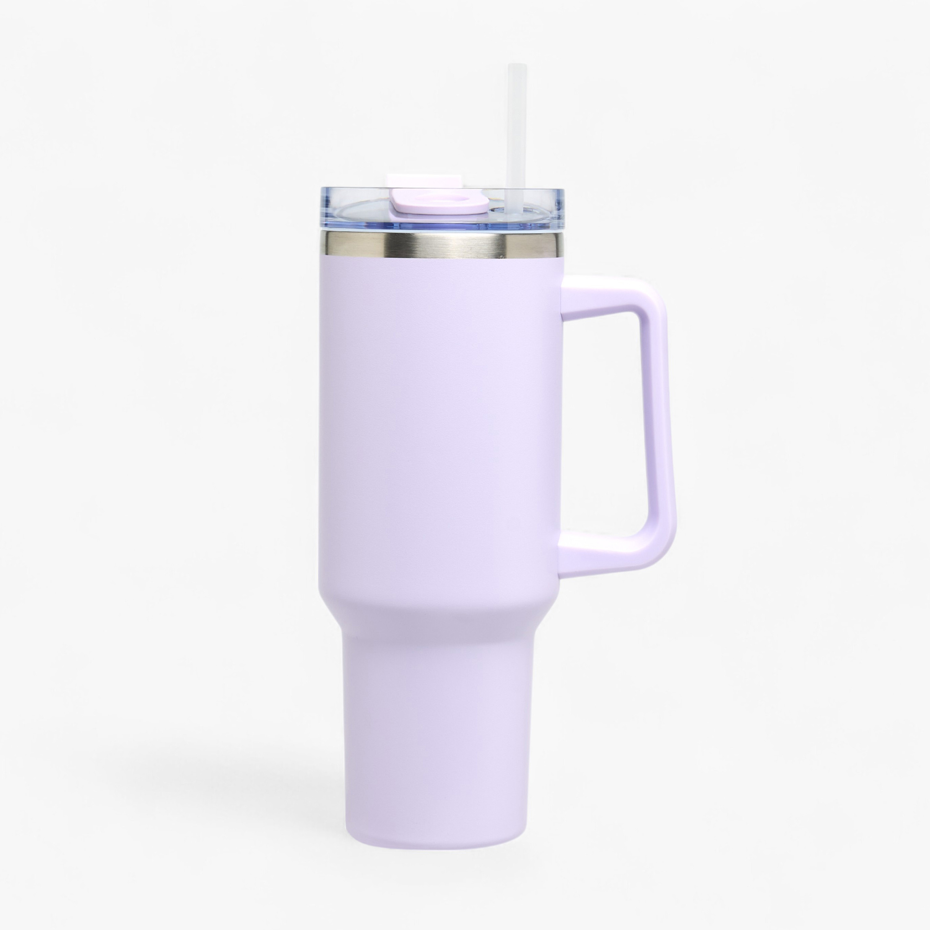 كوب ستانلس ستيل سادة بقشّة ومقبض - 1.2 لتر-household-dining-teaandcoffee-travelmugsandsippers-image-6