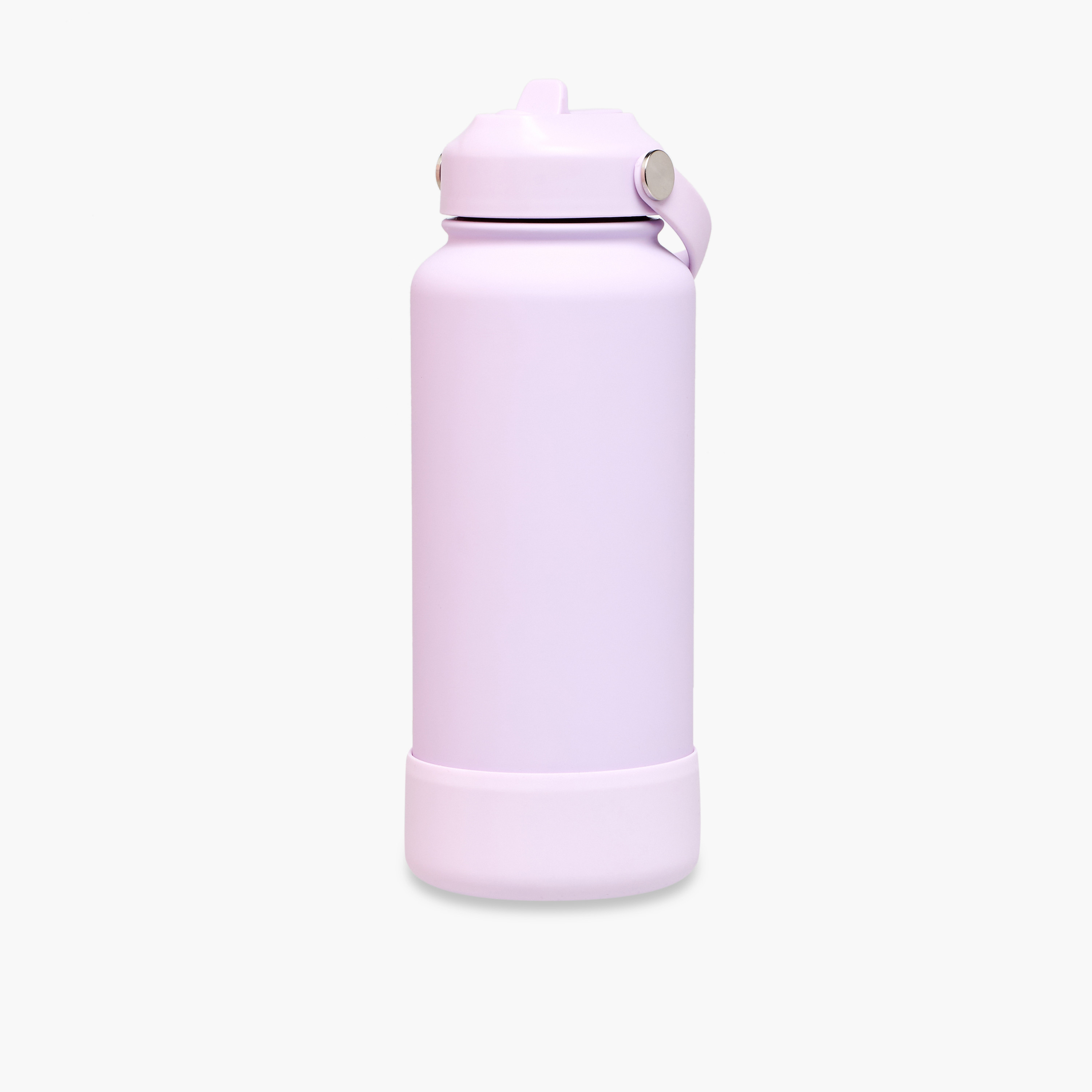 Solid Stainless Steel Sipper Water Bottle with Handle - 1 L-school-waterbottles-image-1