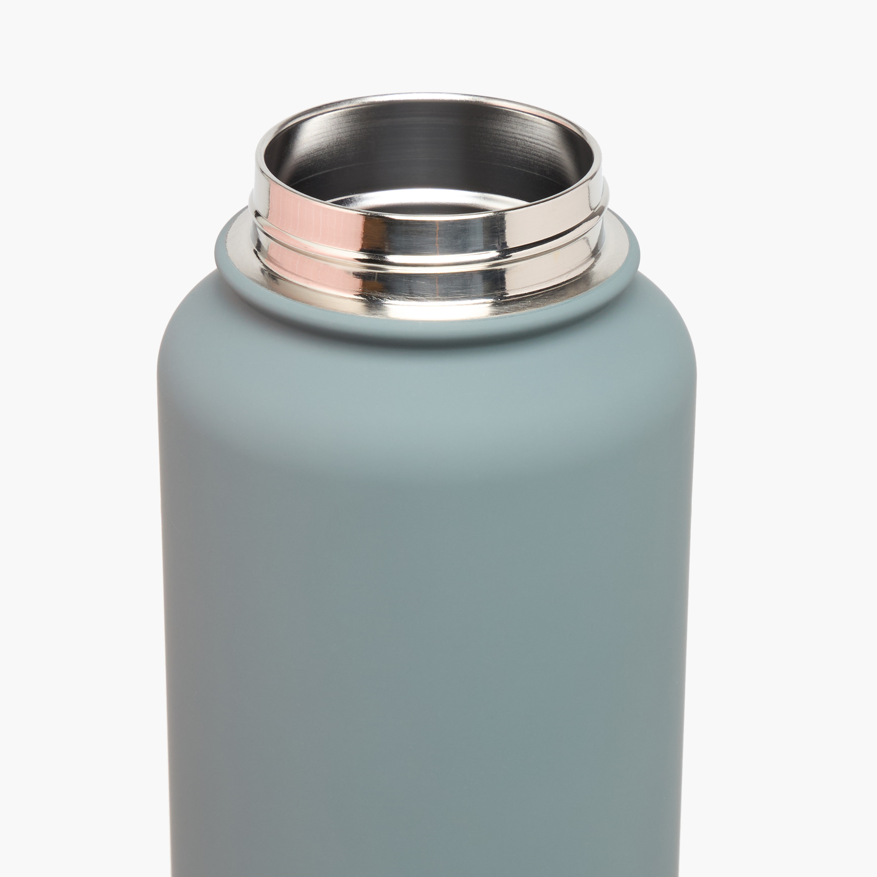 Solid Stainless Steel Sipper Water Bottle with Handle - 1 L-school-waterbottles-image-5