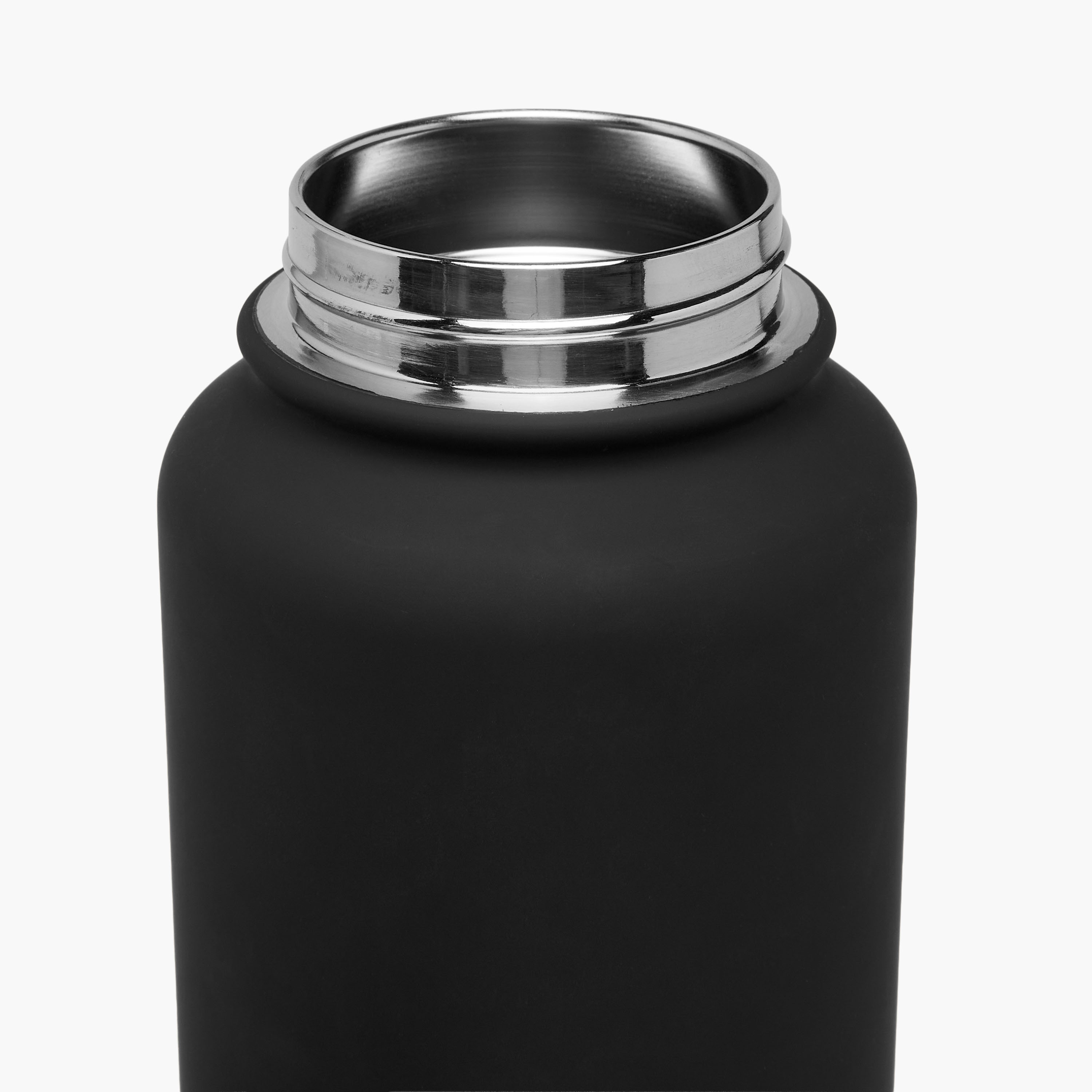 Solid Stainless Steel Sipper Water Bottle with Handle - 1 L-school-waterbottles-image-5