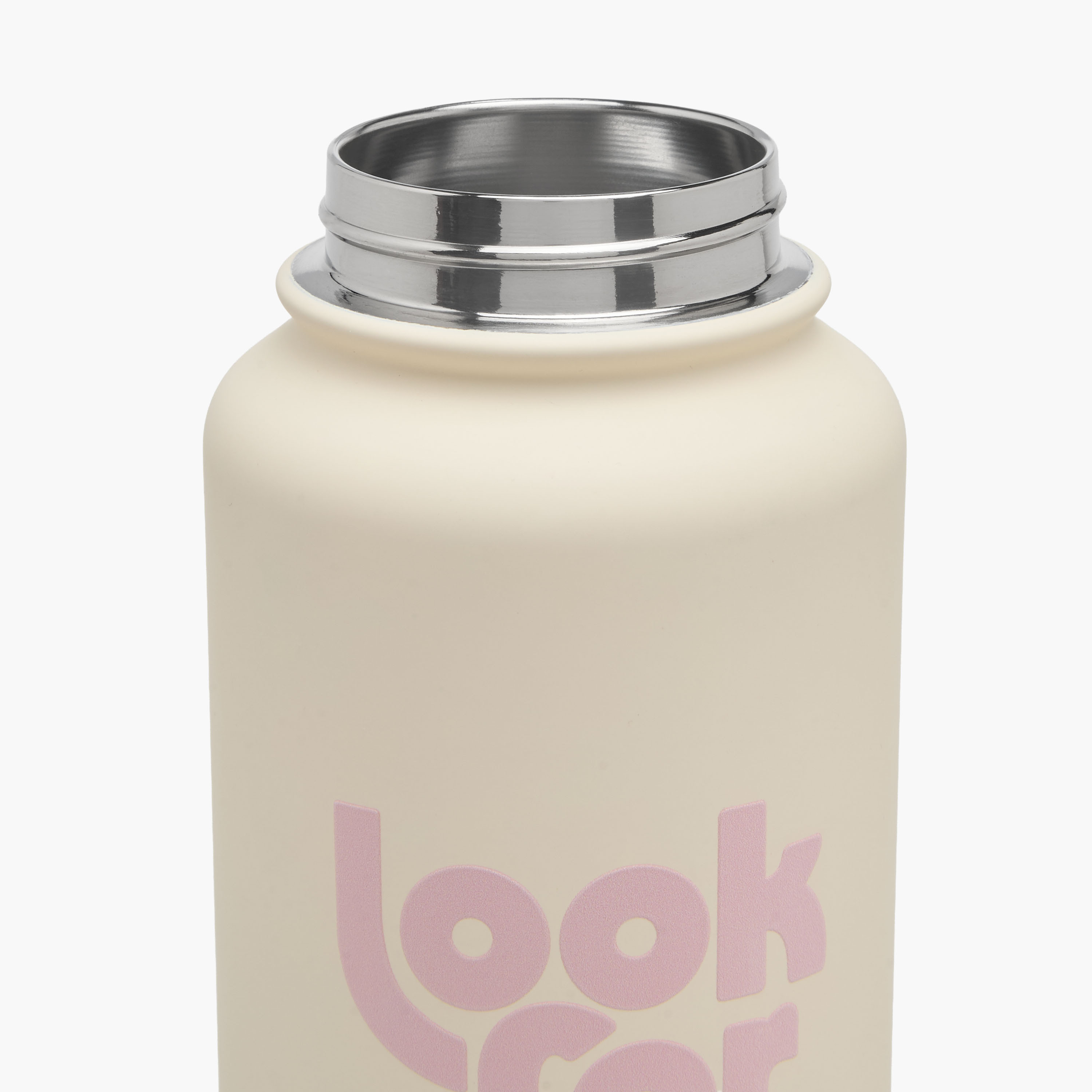 Slogan Print Stainless Steel Sipper Water Bottle with Handle - 1 L-school-waterbottles-image-5