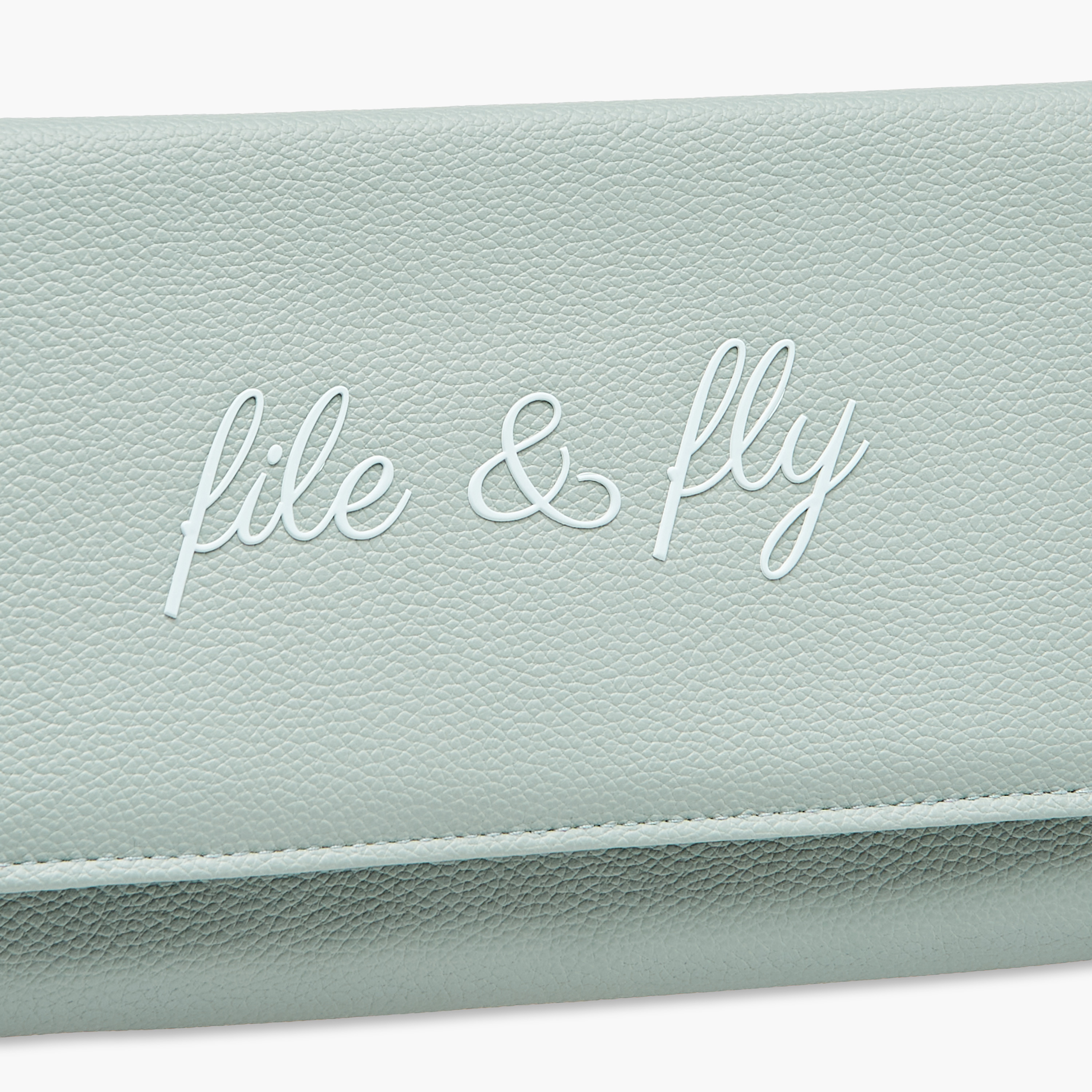 Findz Typographic Print Document Holder with Flap Closure-travel-accessories-image-3