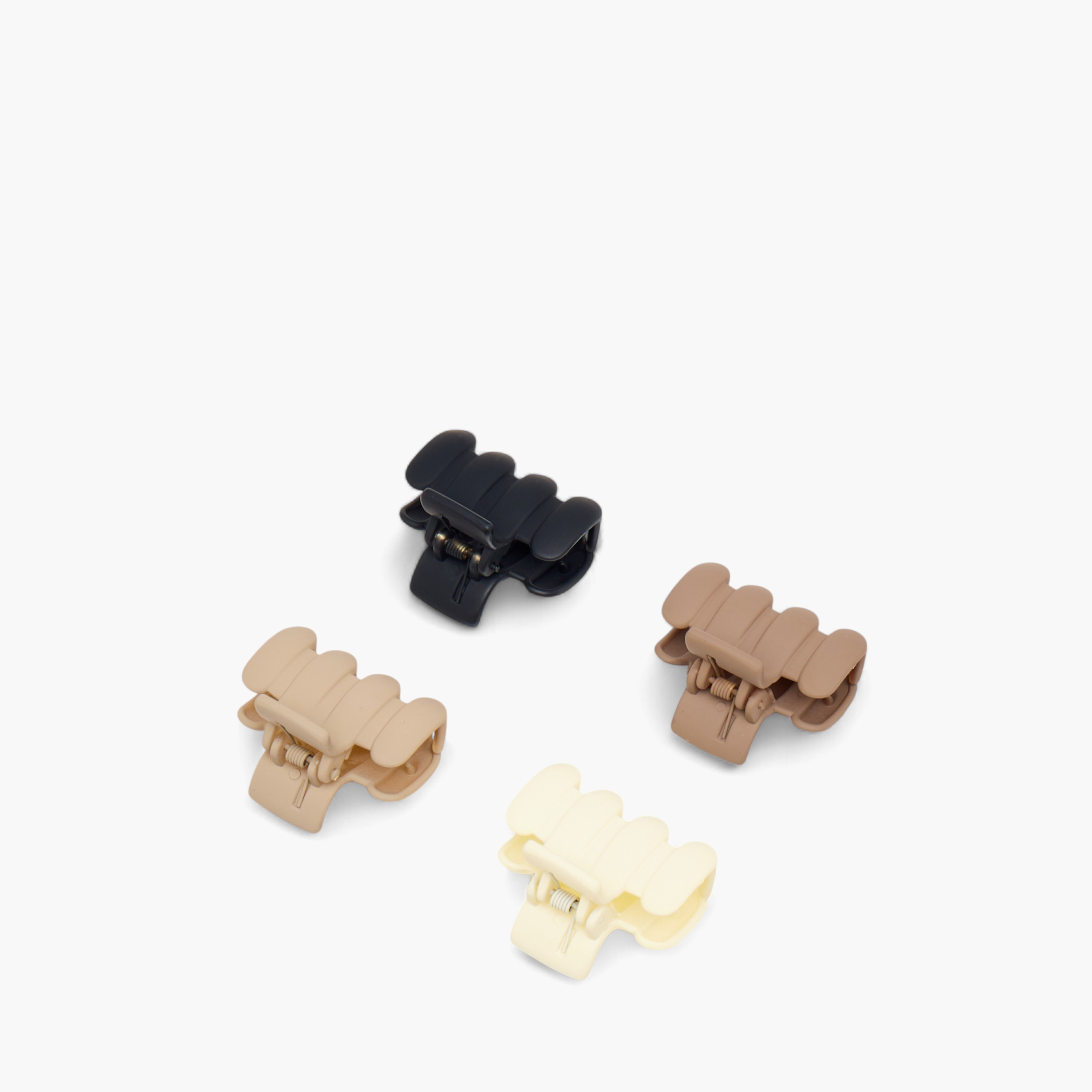 Assorted Matte Hair Clamp - Set of 4-women-hairaccessories-clamps-image-6