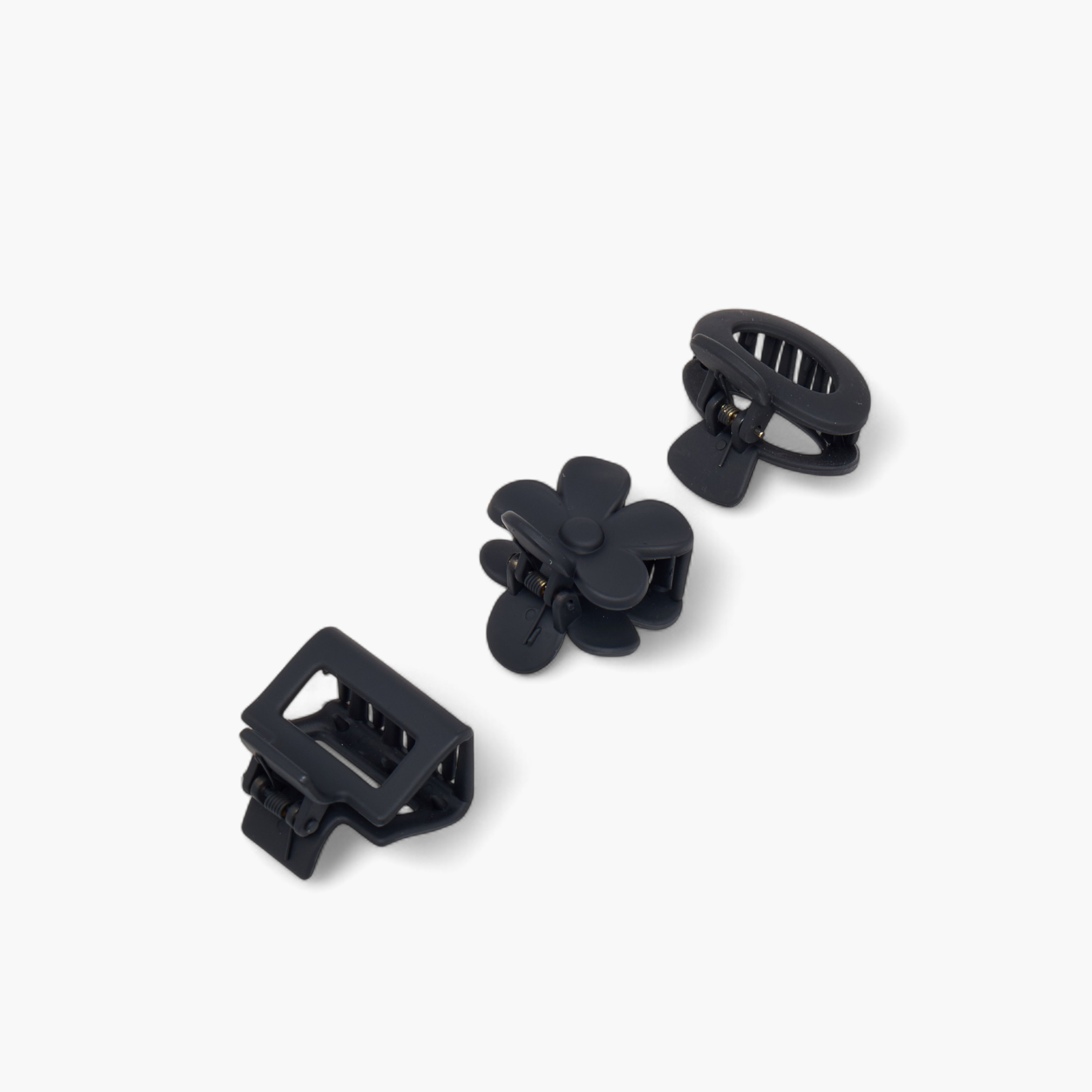 Assorted Matt Hair Clamp - Set of 3-women-hairaccessories-clamps-image-5