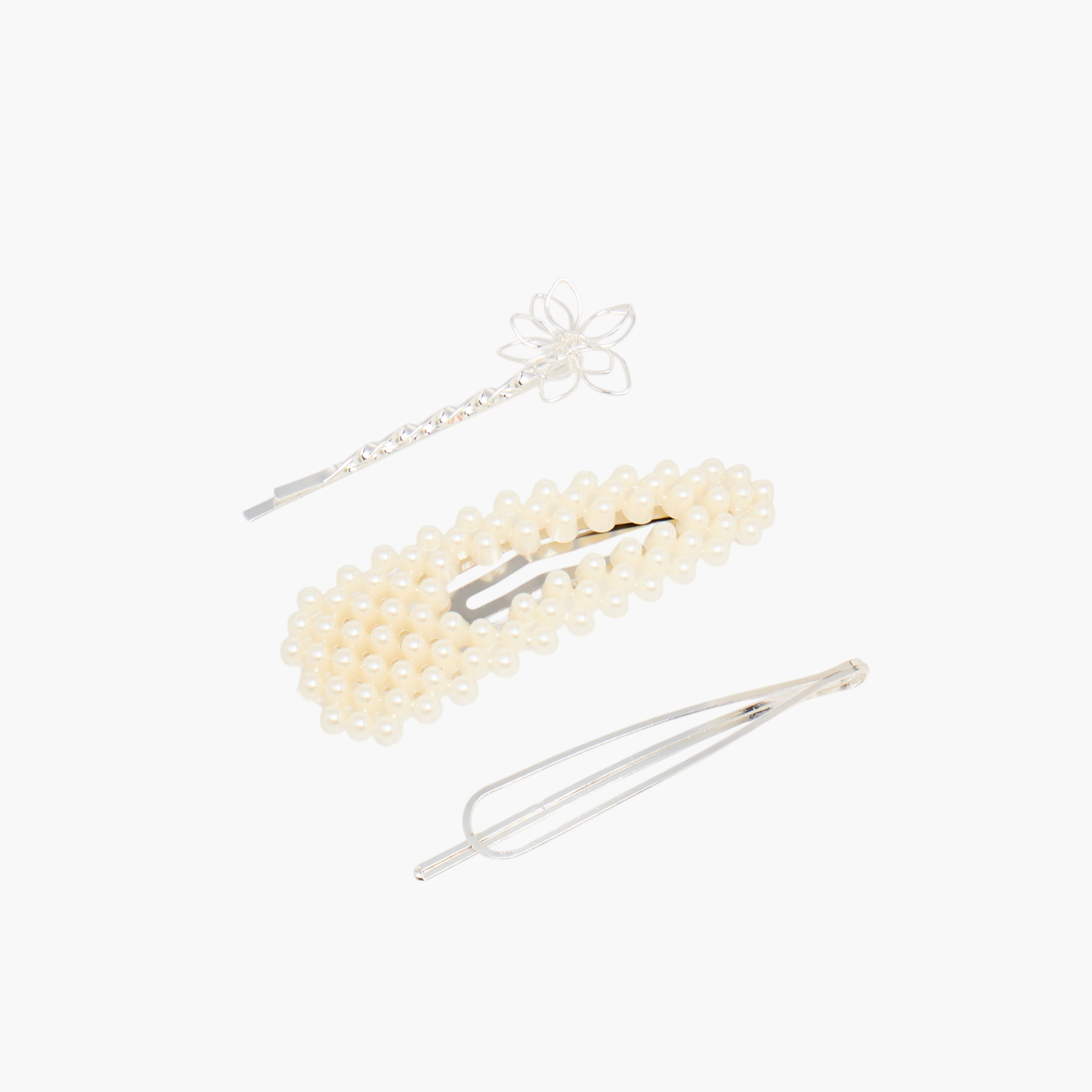 مشابك شعر متنوعة - طقم من 3 قطع-women-hairaccessories-hairpins-image-2