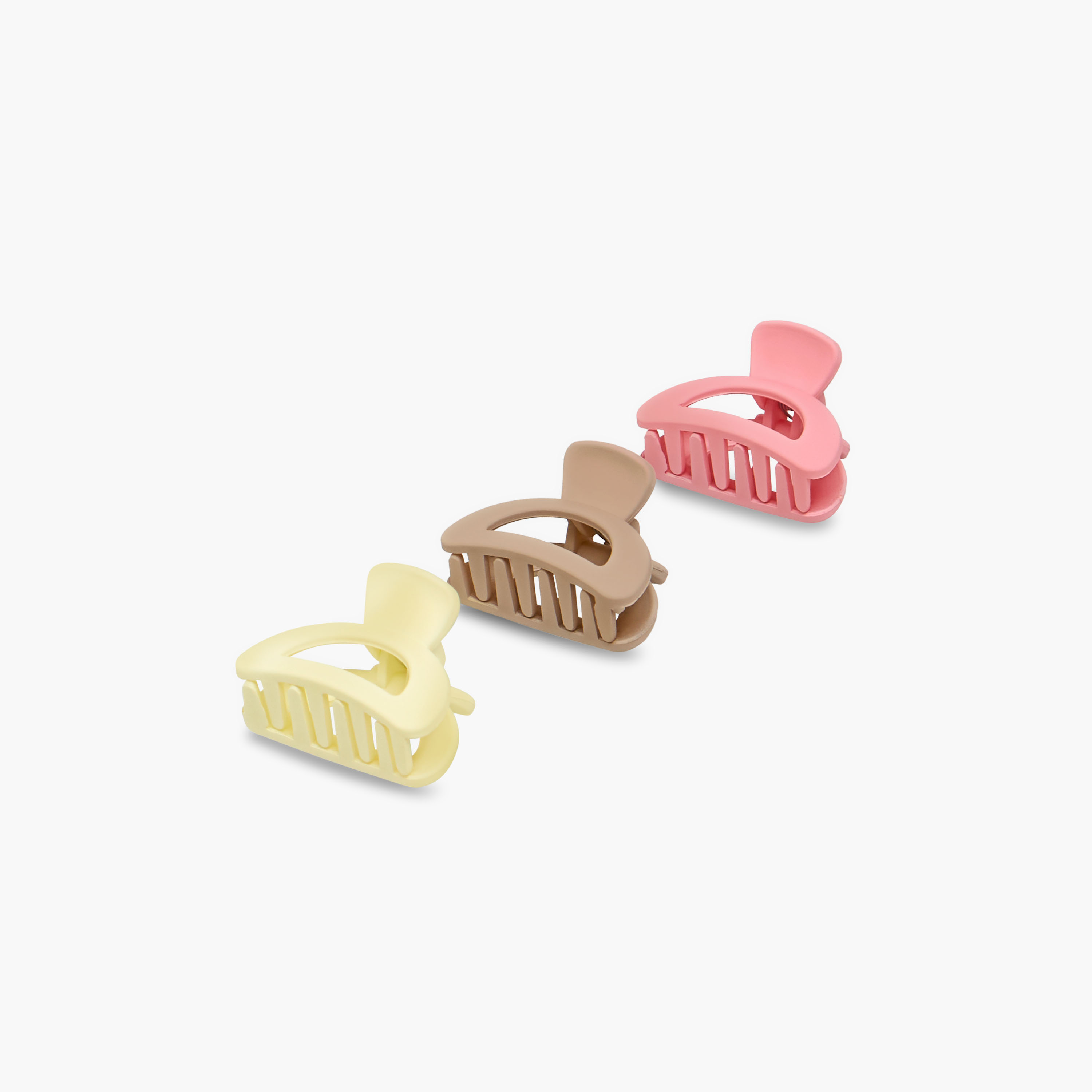 Solid Half Moon Hair Clamp - Set of 3-women-hairaccessories-clamps-image-5