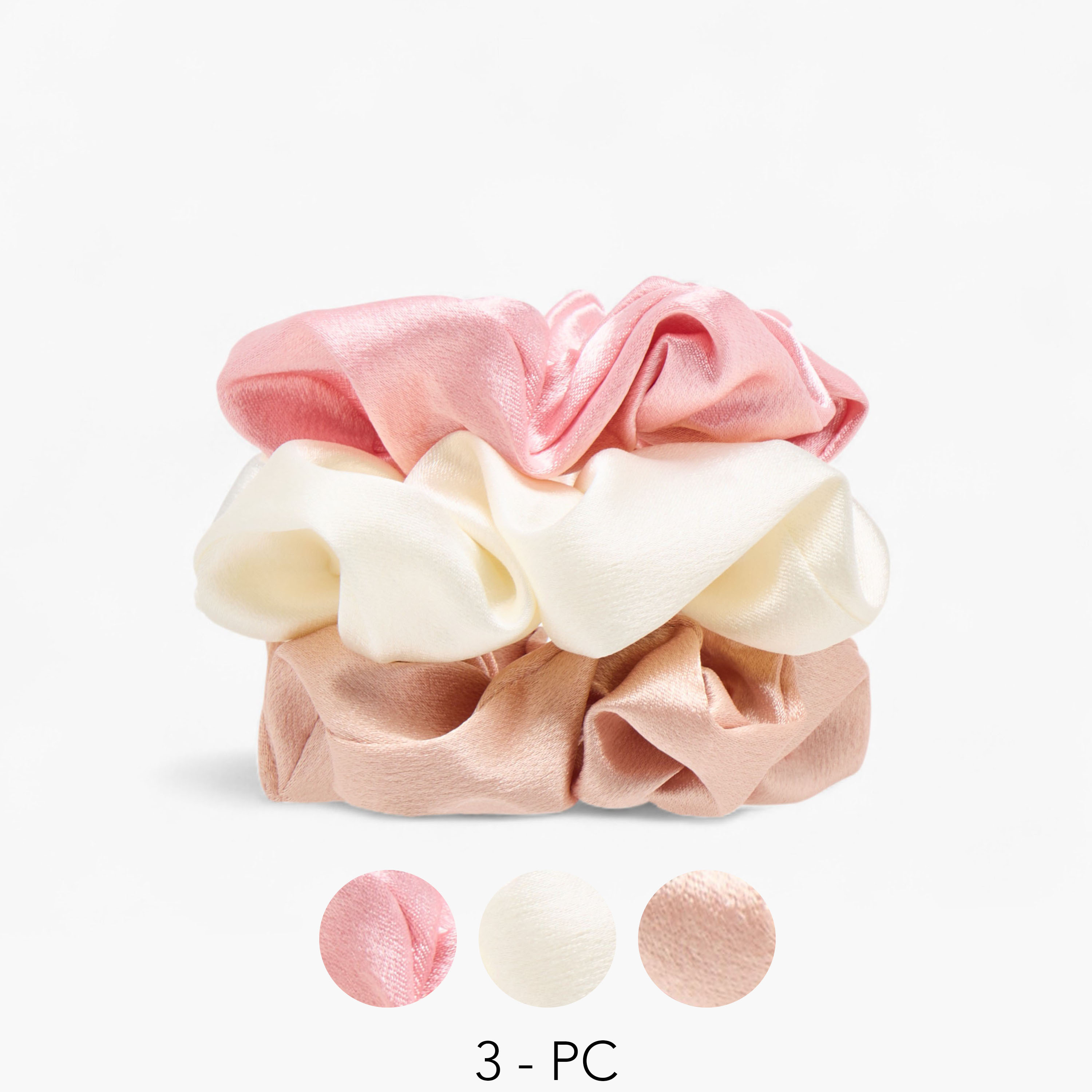 Solid Hair Scrunchie - Set of 3-women-hairaccessories-scrunchies-image-1