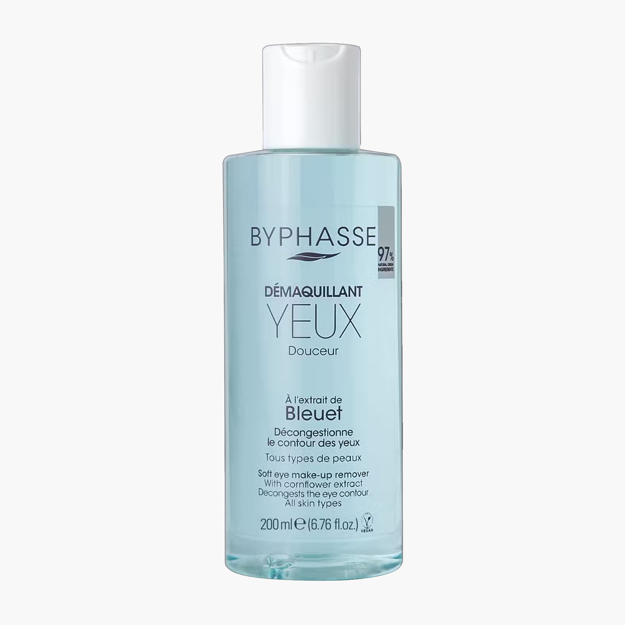 Byphasse Soft Eye Make Up Remover with Cornflower Extract - 200 ml-beautyandpersonalcare-skin-cleansers-makeupremovers-image-1