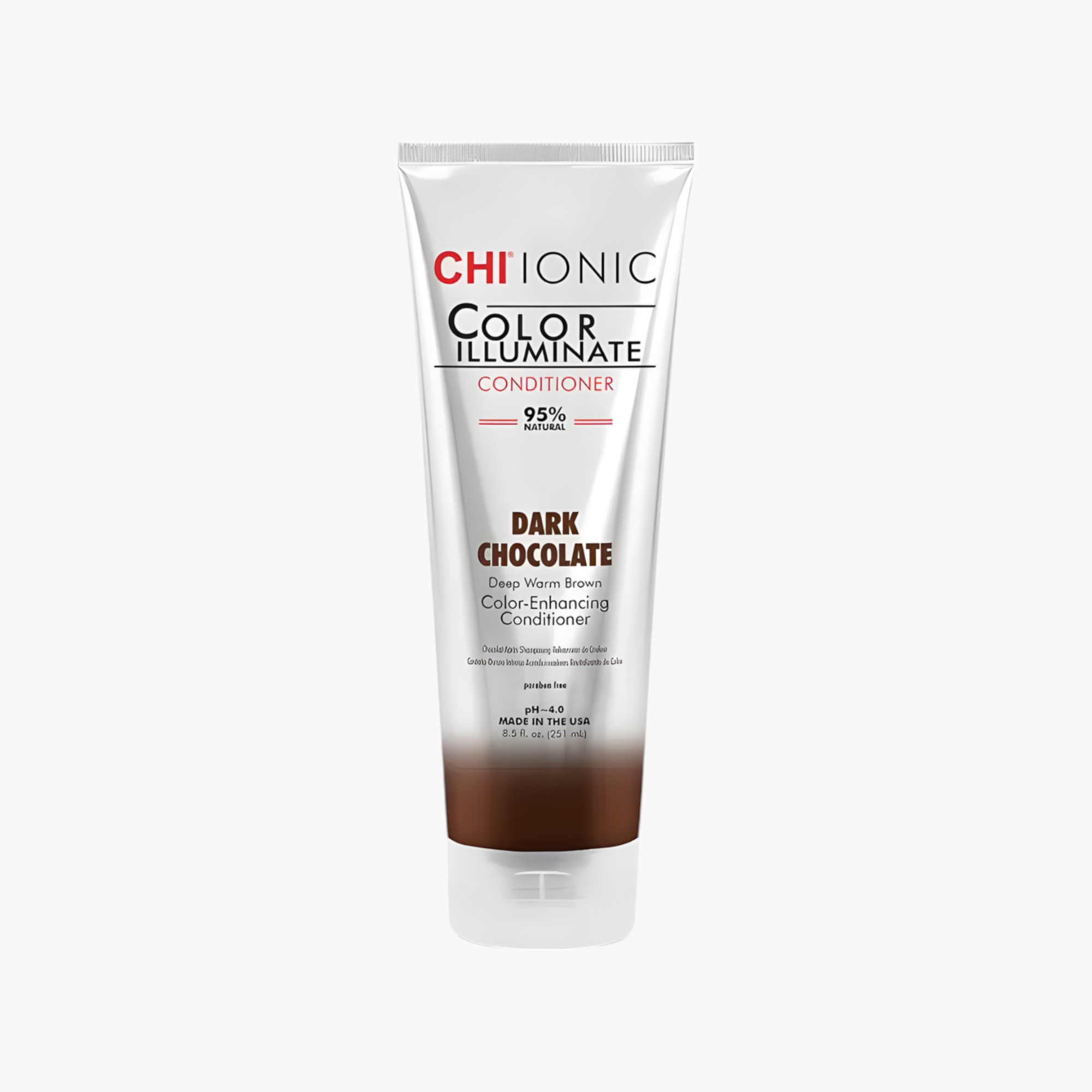 CHI Ionic Color Illuminate Dark Chocolate Conditioner - 251 ml-beautyandpersonalcare-hair-haircare-conditioners-image-1