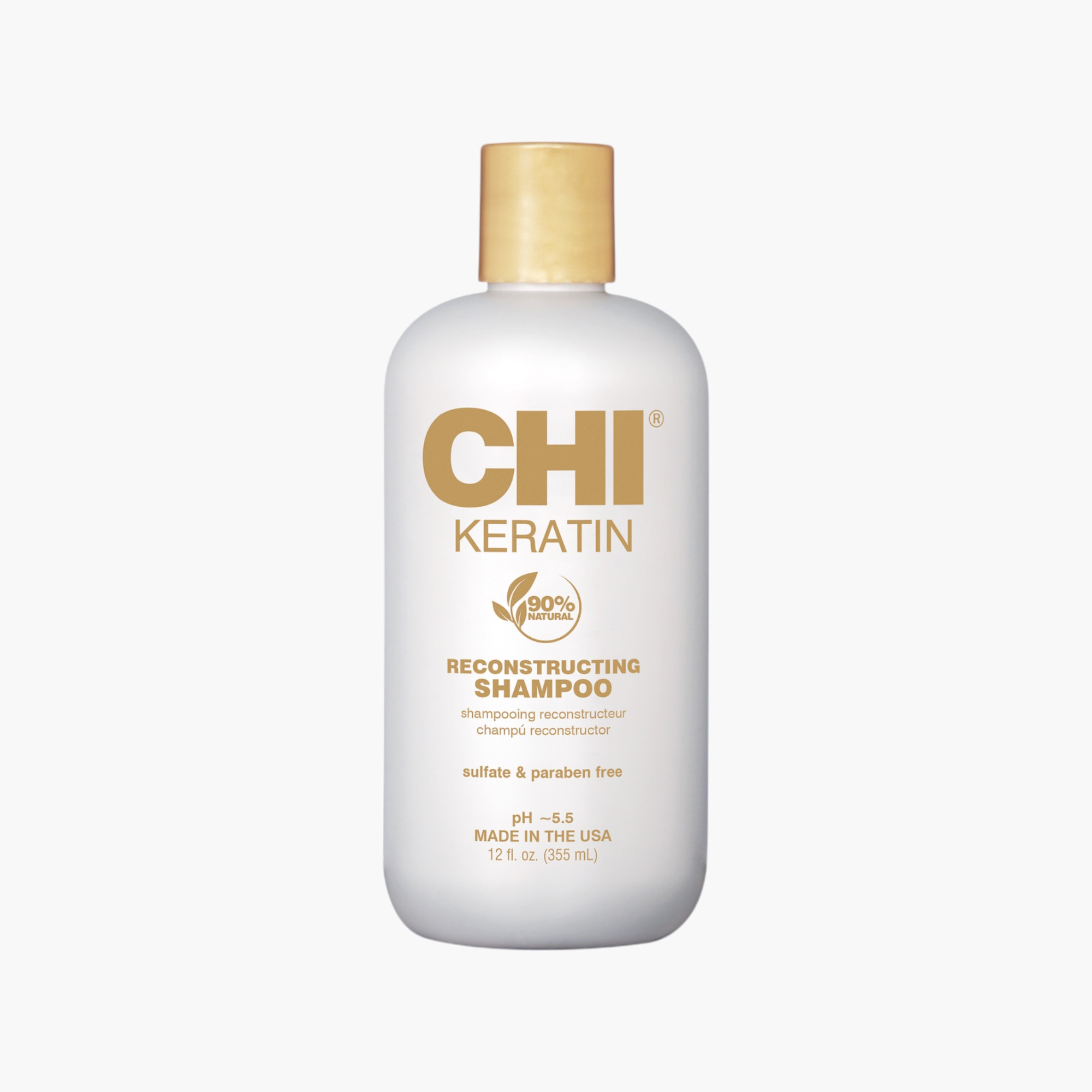 CHI Keratin Reconstructing Shampoo - 355 ml-beautyandpersonalcare-hair-haircare-shampoos-image-1