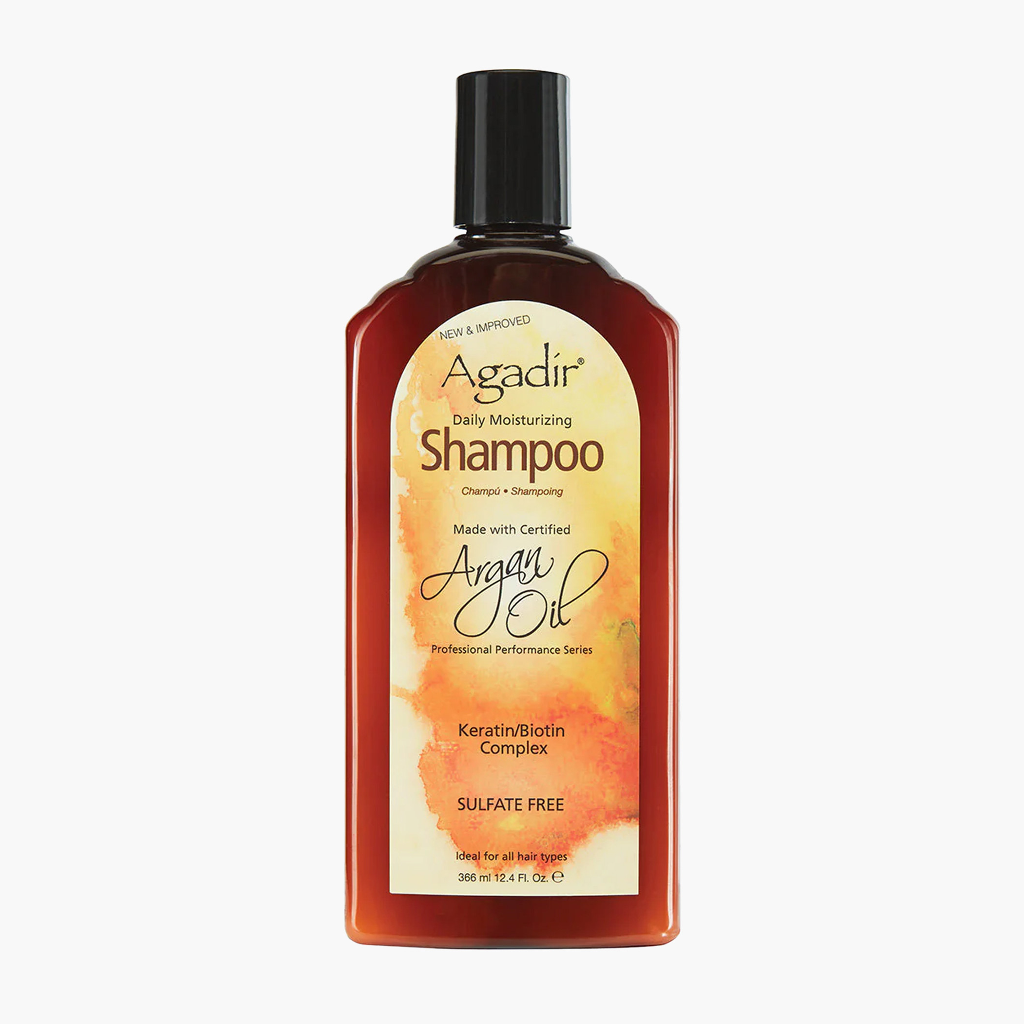 شامبو بزيت الأرجان للترطيب يومي من أغادير - 366 مل-beautyandpersonalcare-hair-haircare-shampoos-image-1