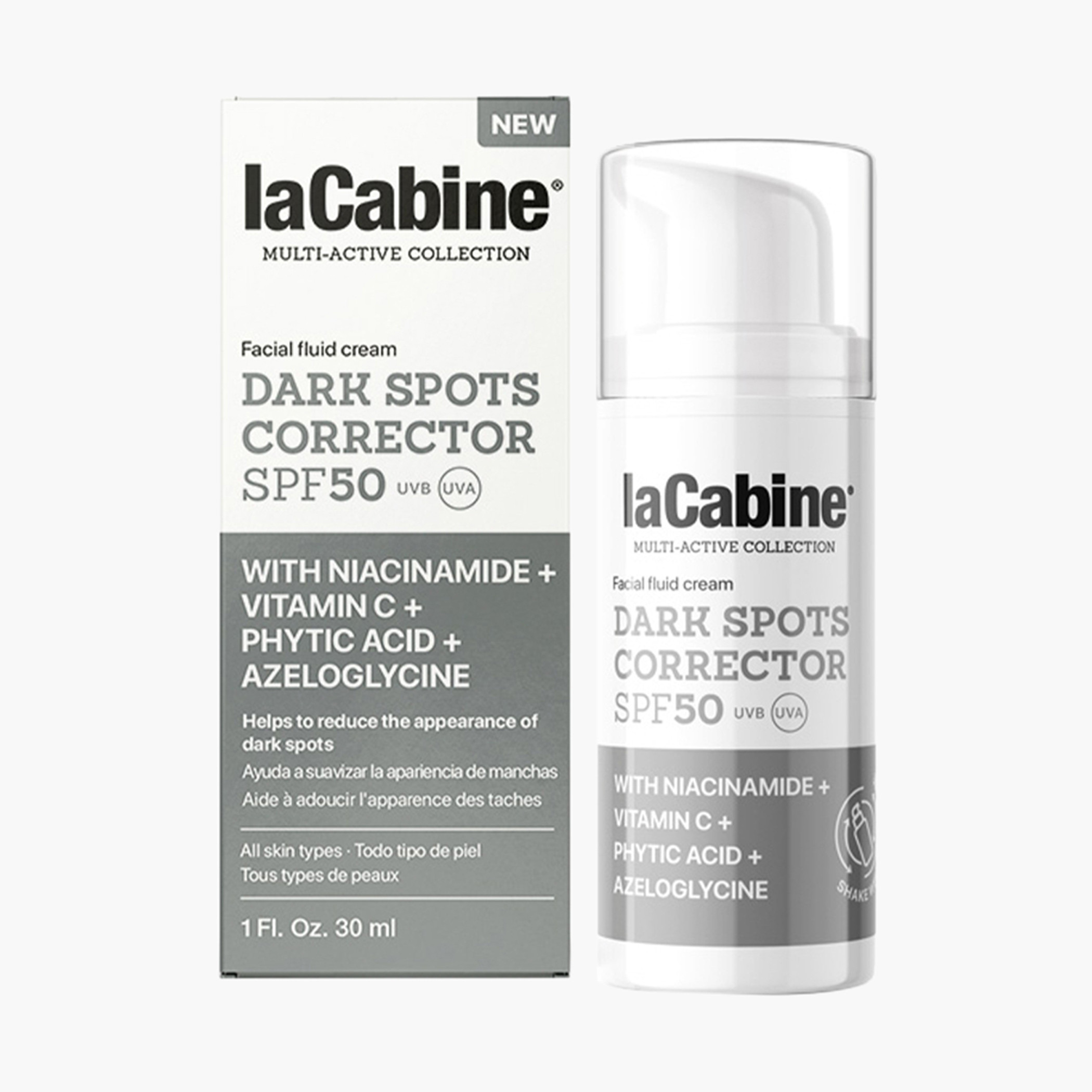 LACABINE Dark Spots Corrector SPF50 Fluid Cream - 30 ml-beautyandpersonalcare-skin-moisturisers-facemoisturisers-image-1