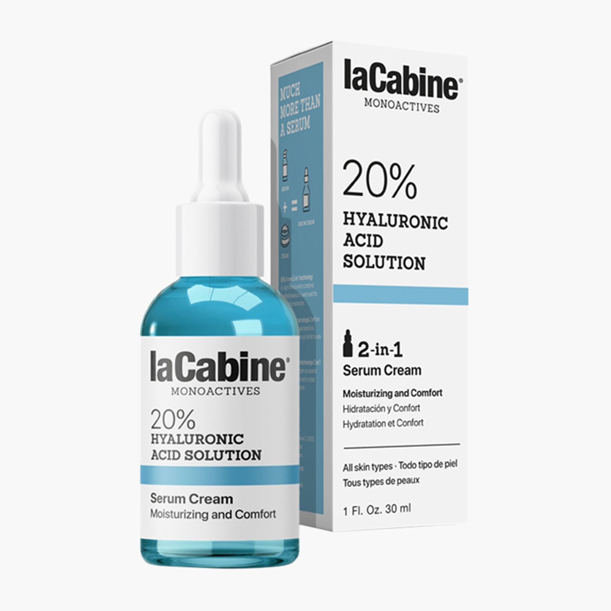 LACABINE MonoActive 20% Hyaluronic Solution Serum Cream - 30 ml-beautyandpersonalcare-skin-treatmentsandserums-image-1