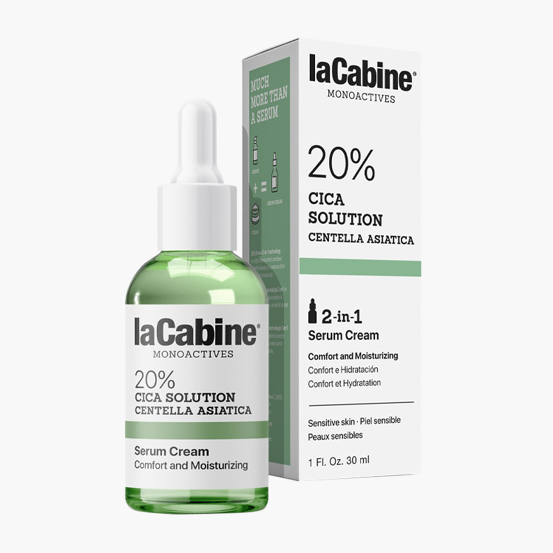 LACABINE MonoActive 20% Cica Solution Serum Cream - 30 ml-beautyandpersonalcare-skin-treatmentsandserums-image-1