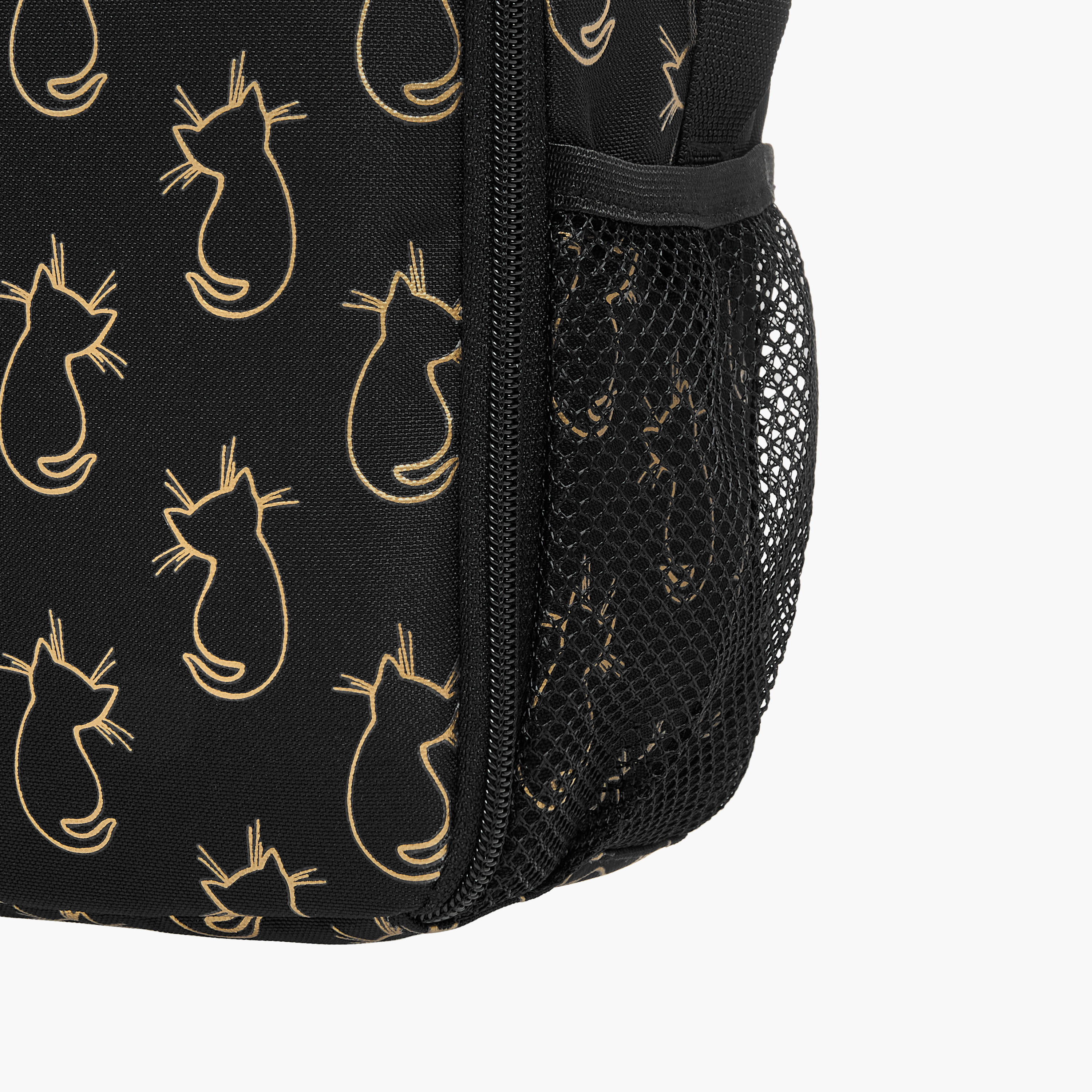 St.Right All-Over Cat Print Lunch Bag with Adjustable Strap and Zip Closure-school-lunchessentials-lunchbags-image-3