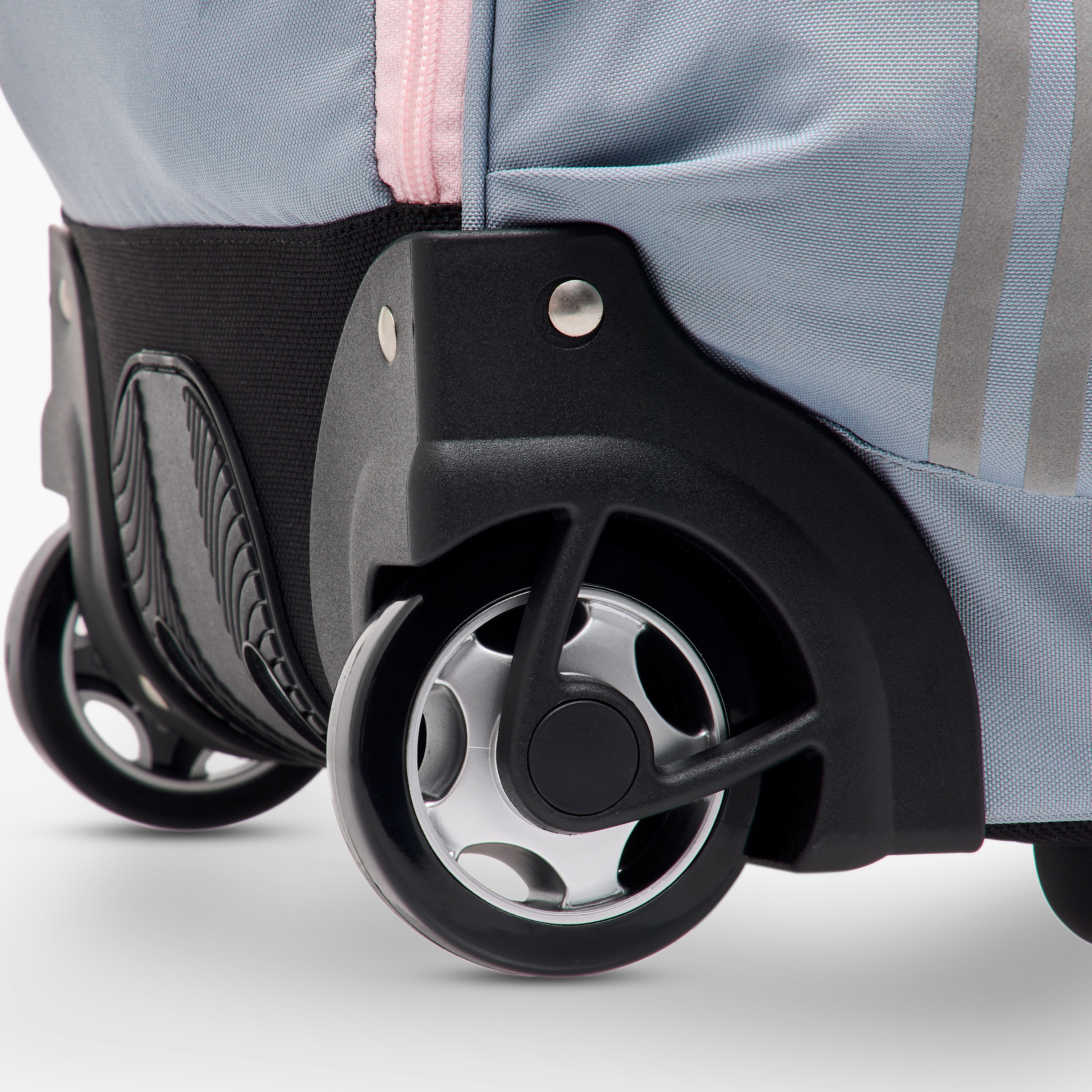 شنطة ترولي للبنات 8-13 سنة بمقبض قابل للسحب وتصميم فراشة من سانت رايت-school-bagsandbackpacks-trolleybags-image-12