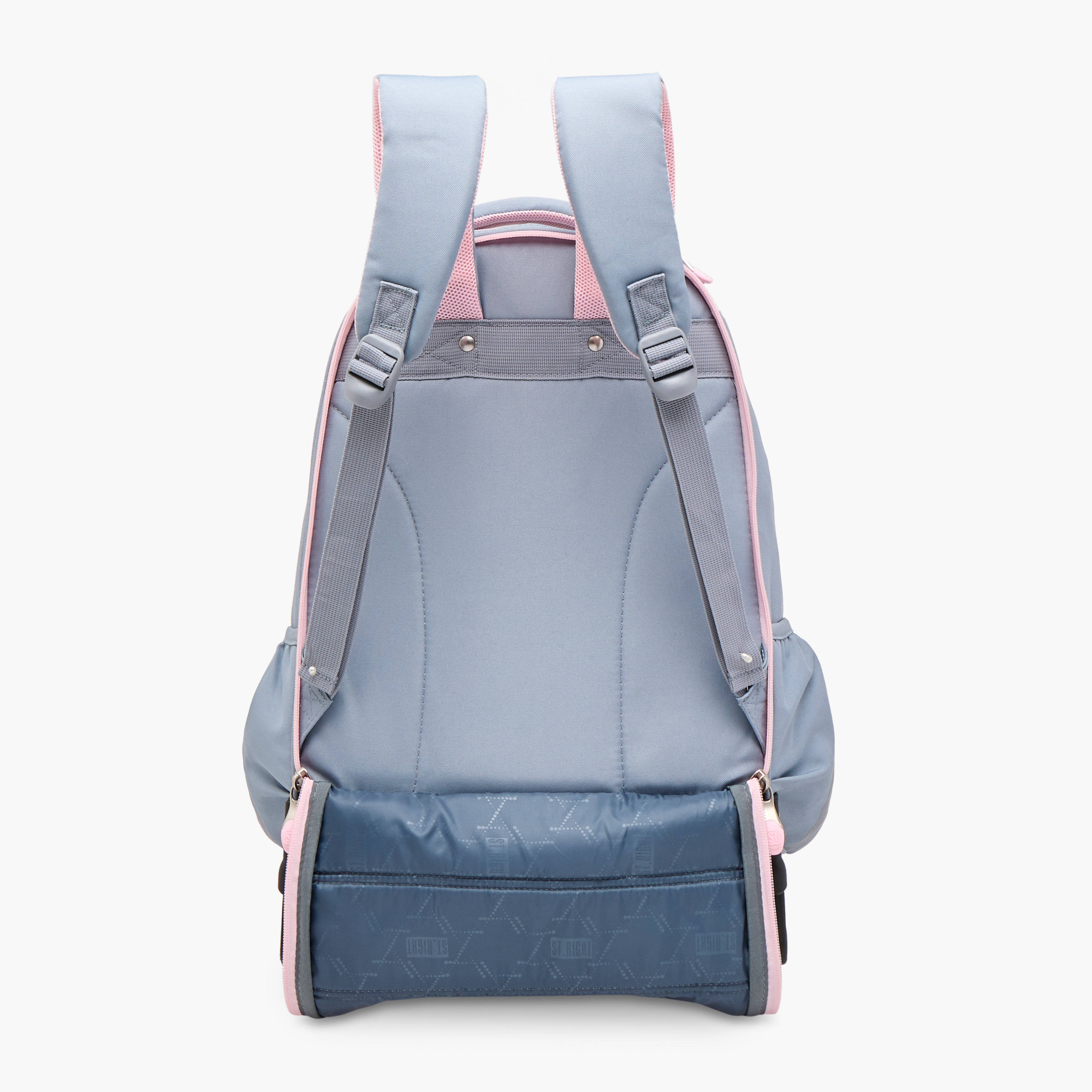 شنطة ترولي للبنات 8-13 سنة بمقبض قابل للسحب وتصميم فراشة من سانت رايت-school-bagsandbackpacks-trolleybags-image-5