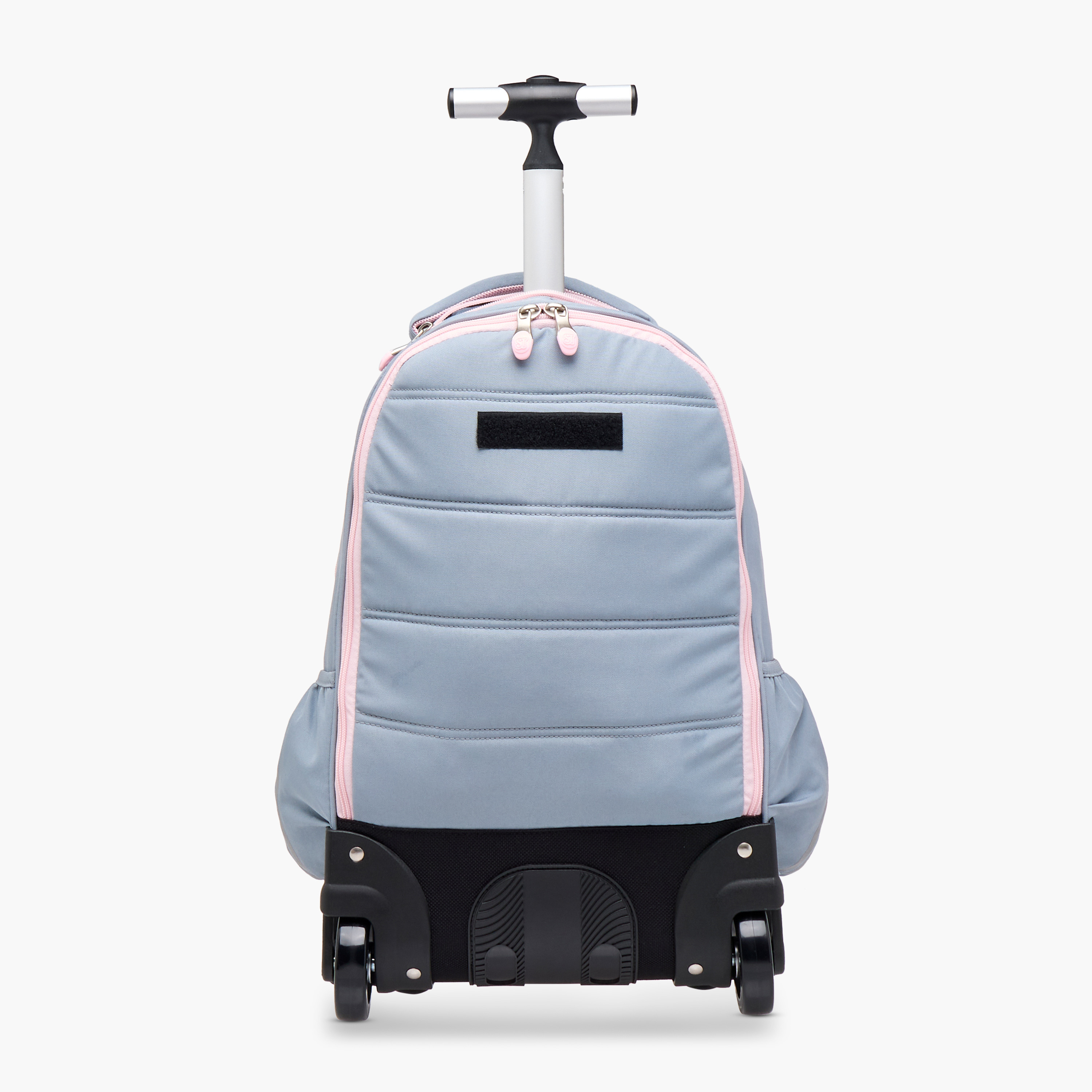 شنطة ترولي للبنات 8-13 سنة بمقبض قابل للسحب وتصميم فراشة من سانت رايت-school-bagsandbackpacks-trolleybags-image-7