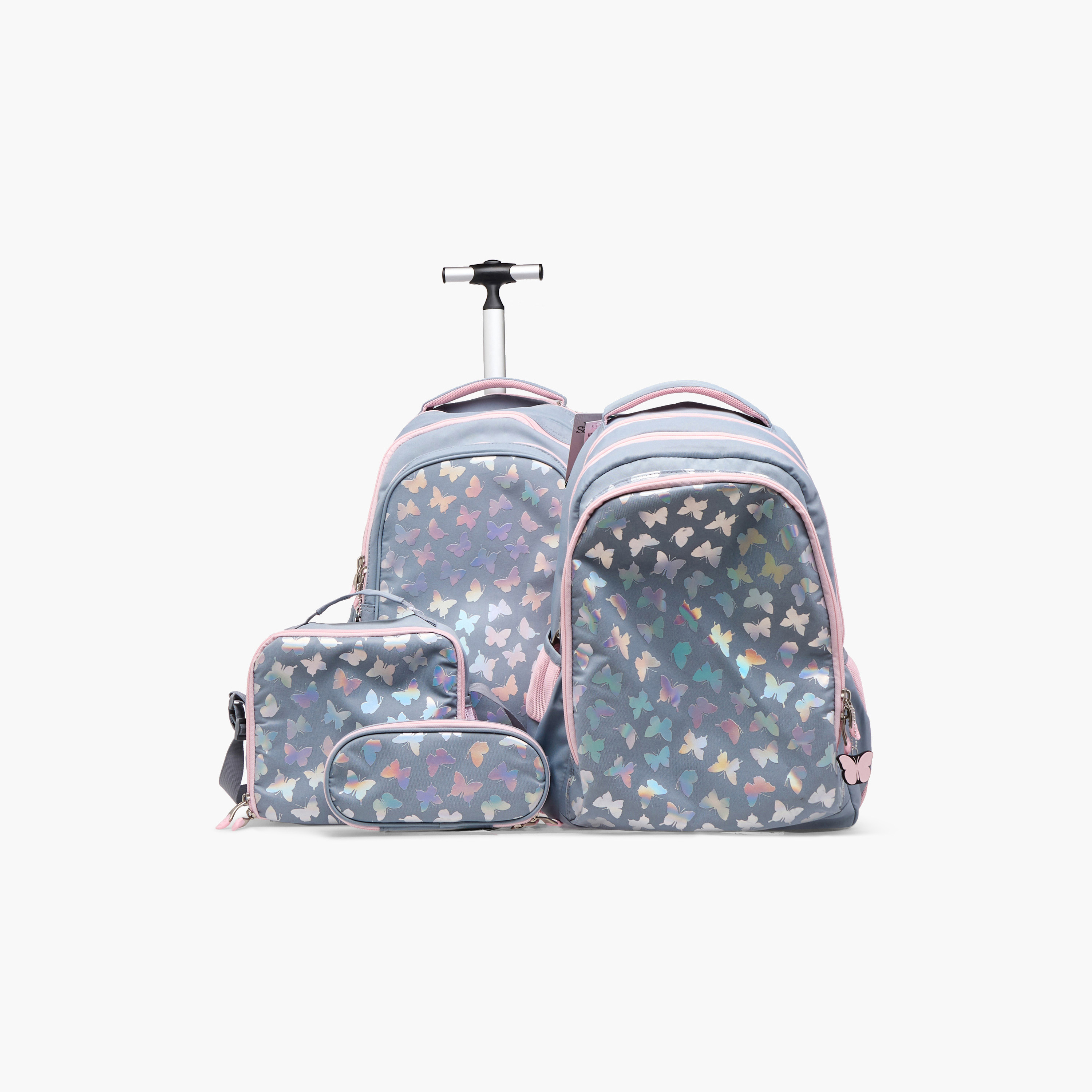 St.Right Butterfly Print Pencil Case with Zip Closure-school-stationery-pencilcases-image-6