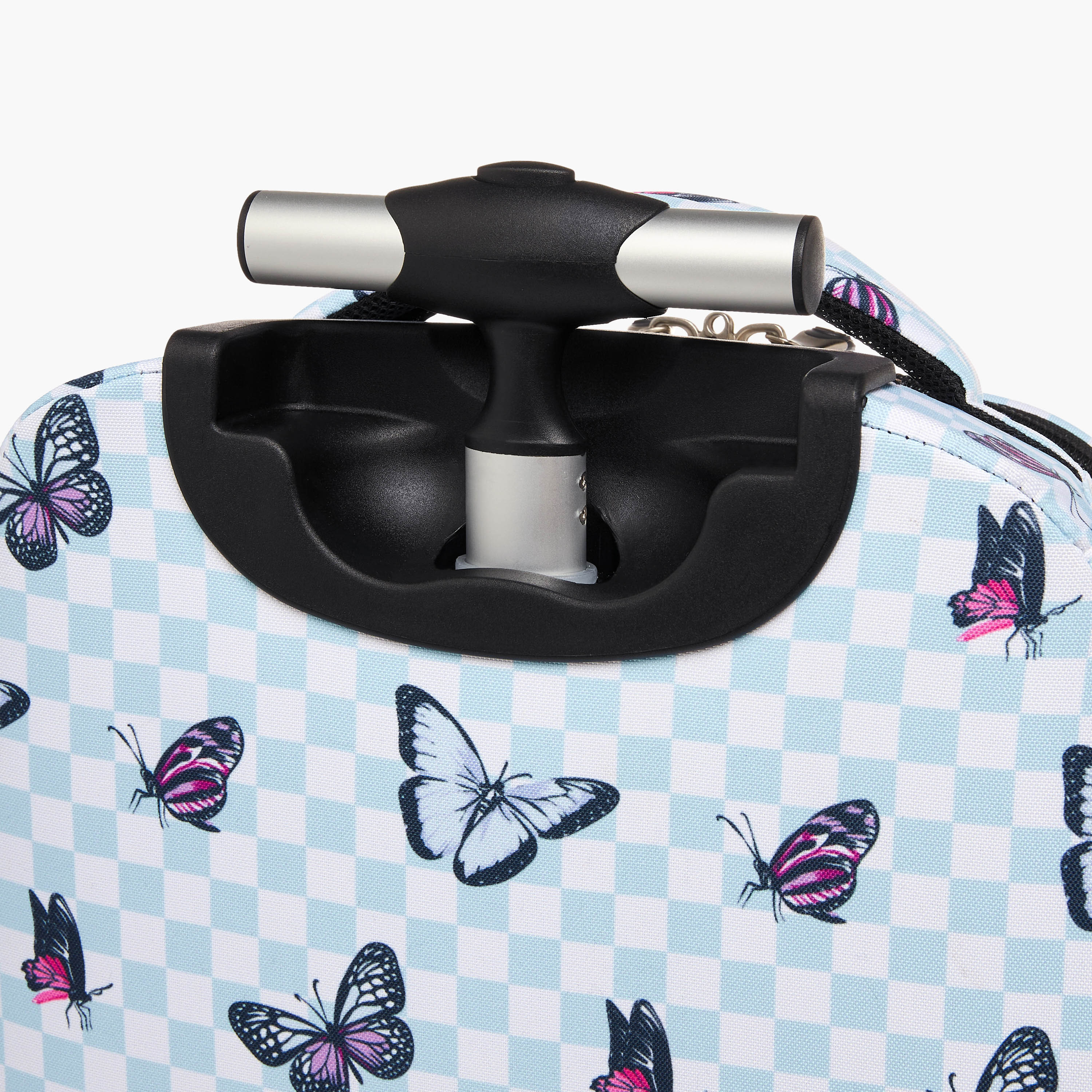 St.Right Butterfly Trolley Bag for Girls 8-13 Years with Retractable Handle -school-bagsandbackpacks-trolleybags-image-11
