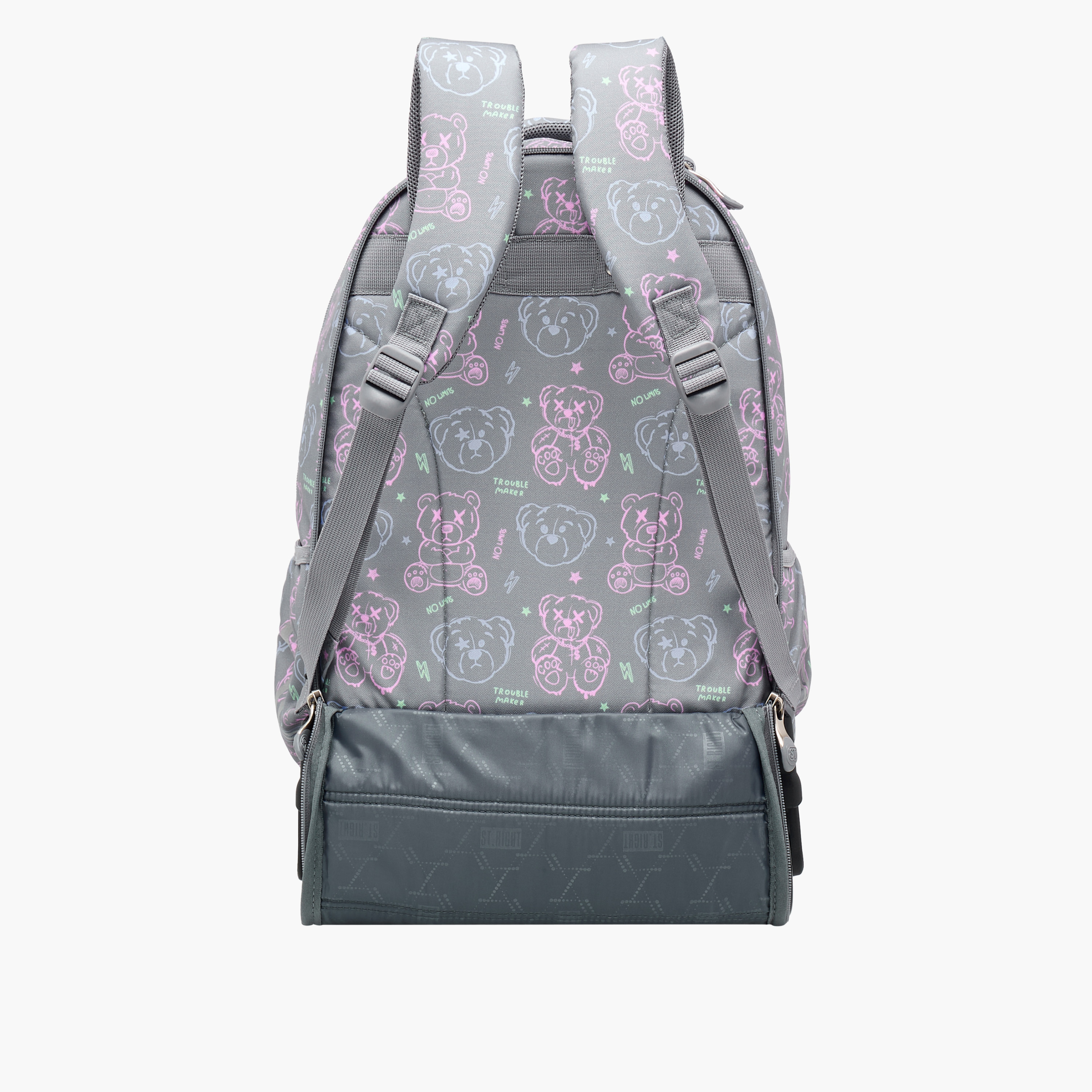 St.Right Animal Print Trolley Bag for Girls 8-13 Years with Retractable Handle -promo_LS20_OMN-image-7